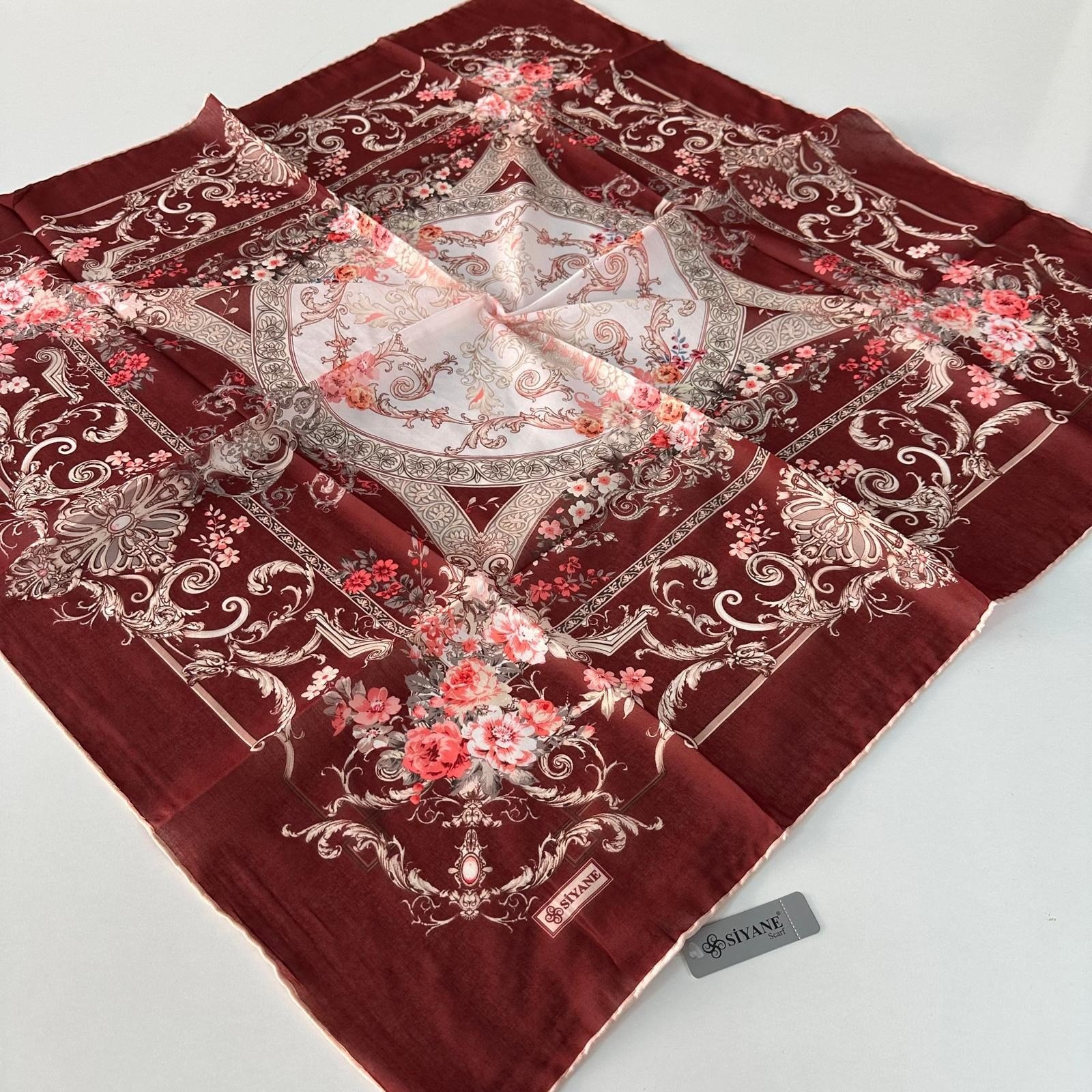 Siyane Natürel Soft Pamuklu Eşarp LRC0108