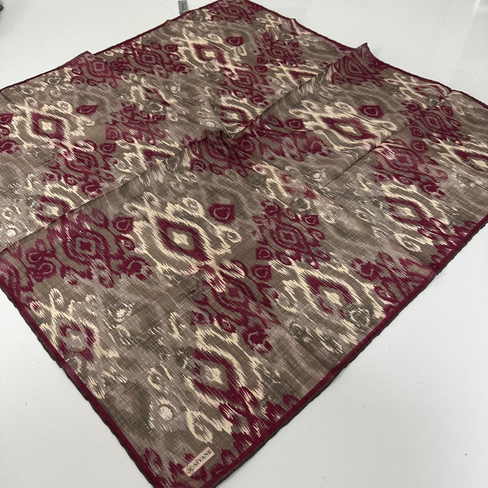 Siyane Natürel Soft Pamuklu Eşarp LRC1505