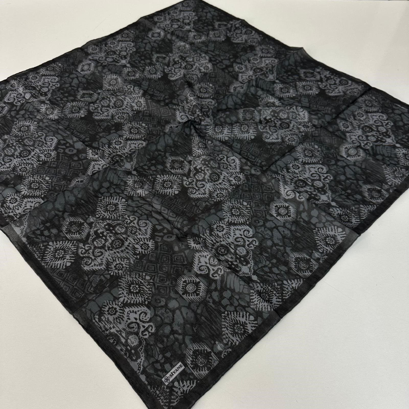 Siyane Natürel Soft Pamuklu Eşarp LRC1101