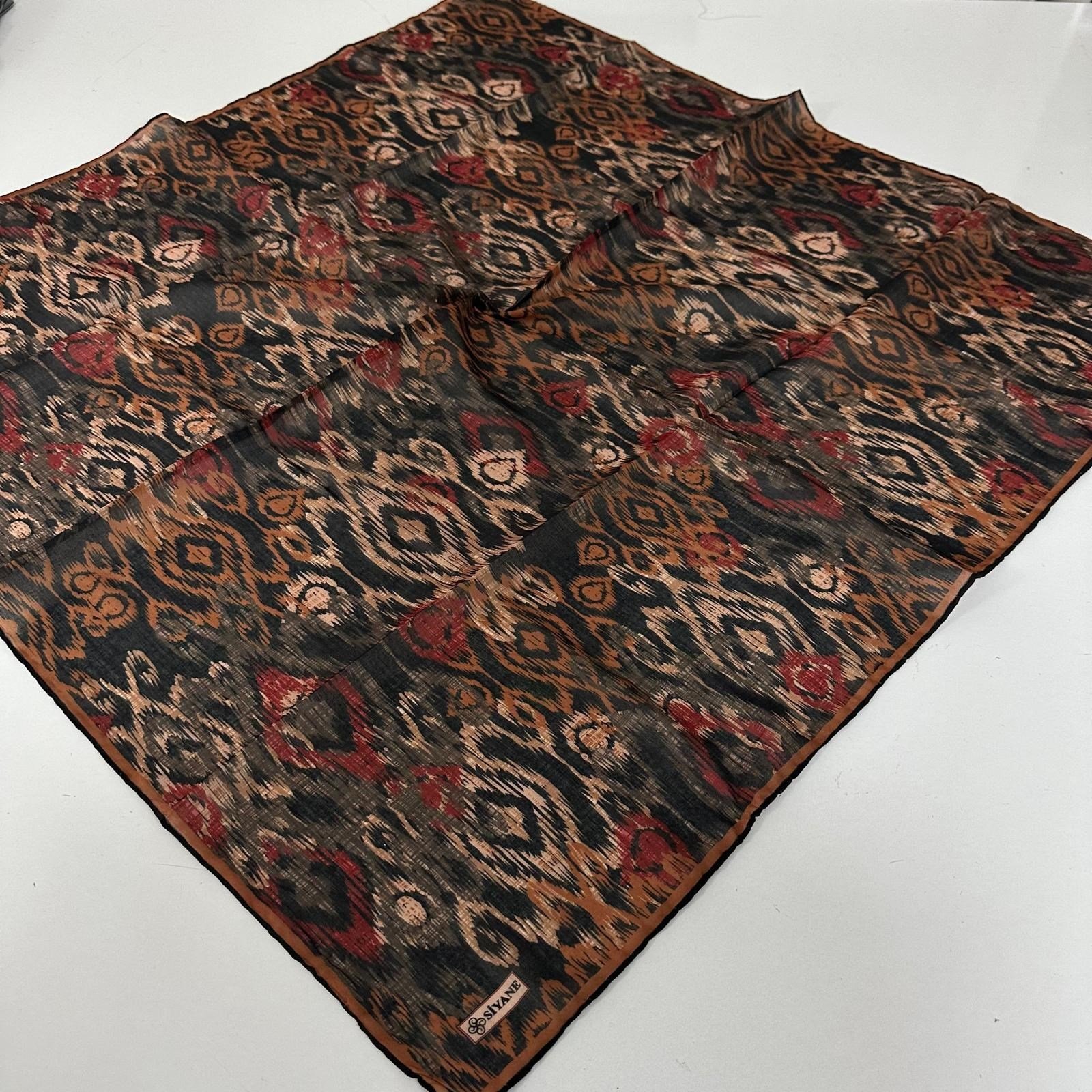 Siyane Natürel Soft Pamuklu Eşarp LRC1501