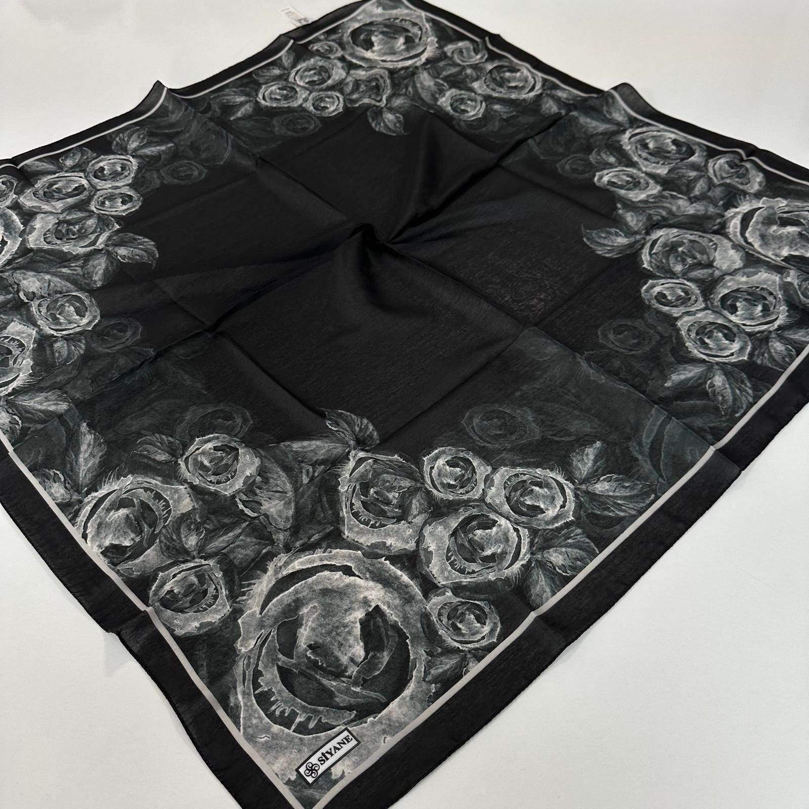 Siyane Soft Pamuklu Eşarp LRA2301
