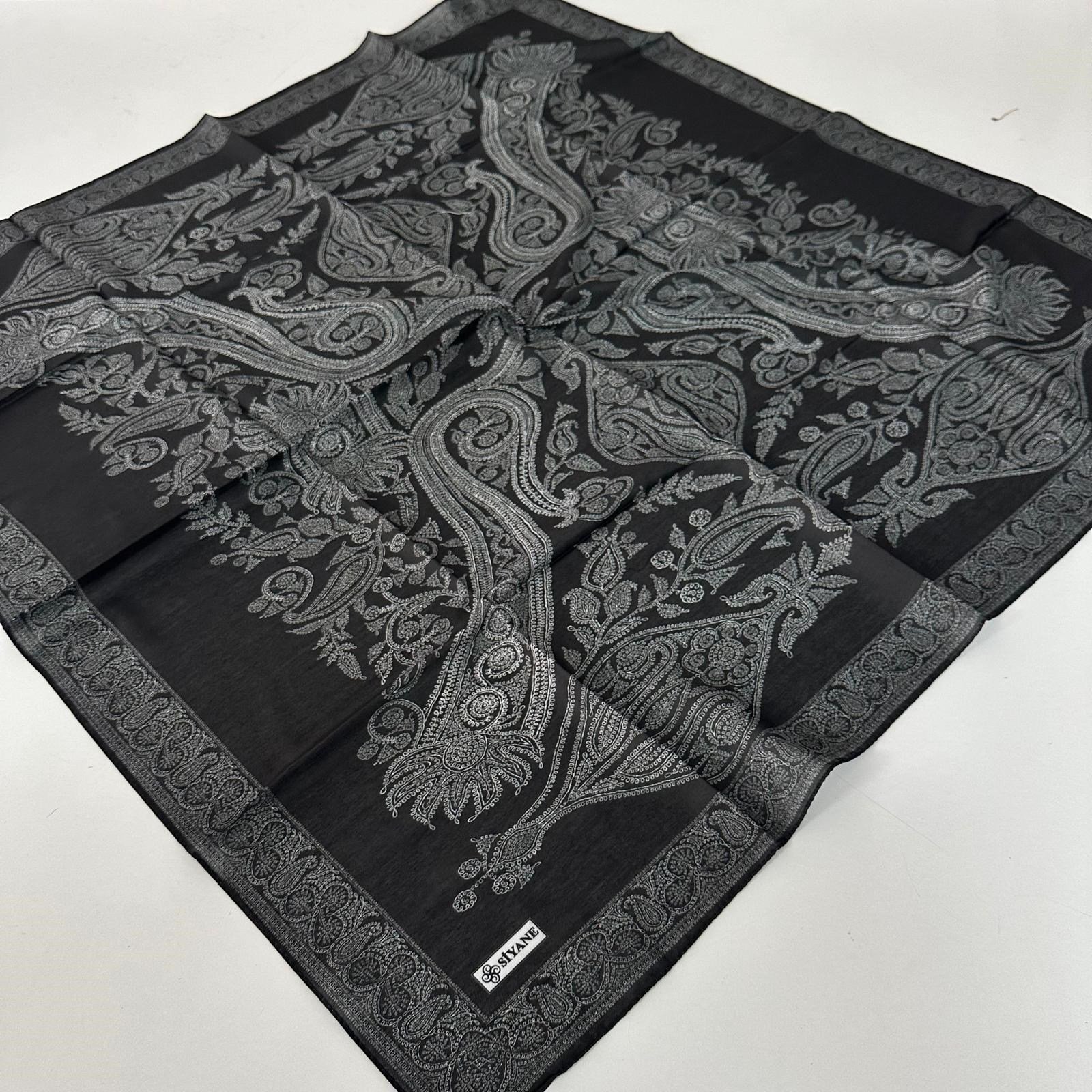 Siyane Soft Pamuklu Eşarp LRA3723