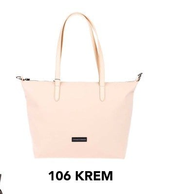 Tiffany & Tomato Bayan Çanta Krem TF10601