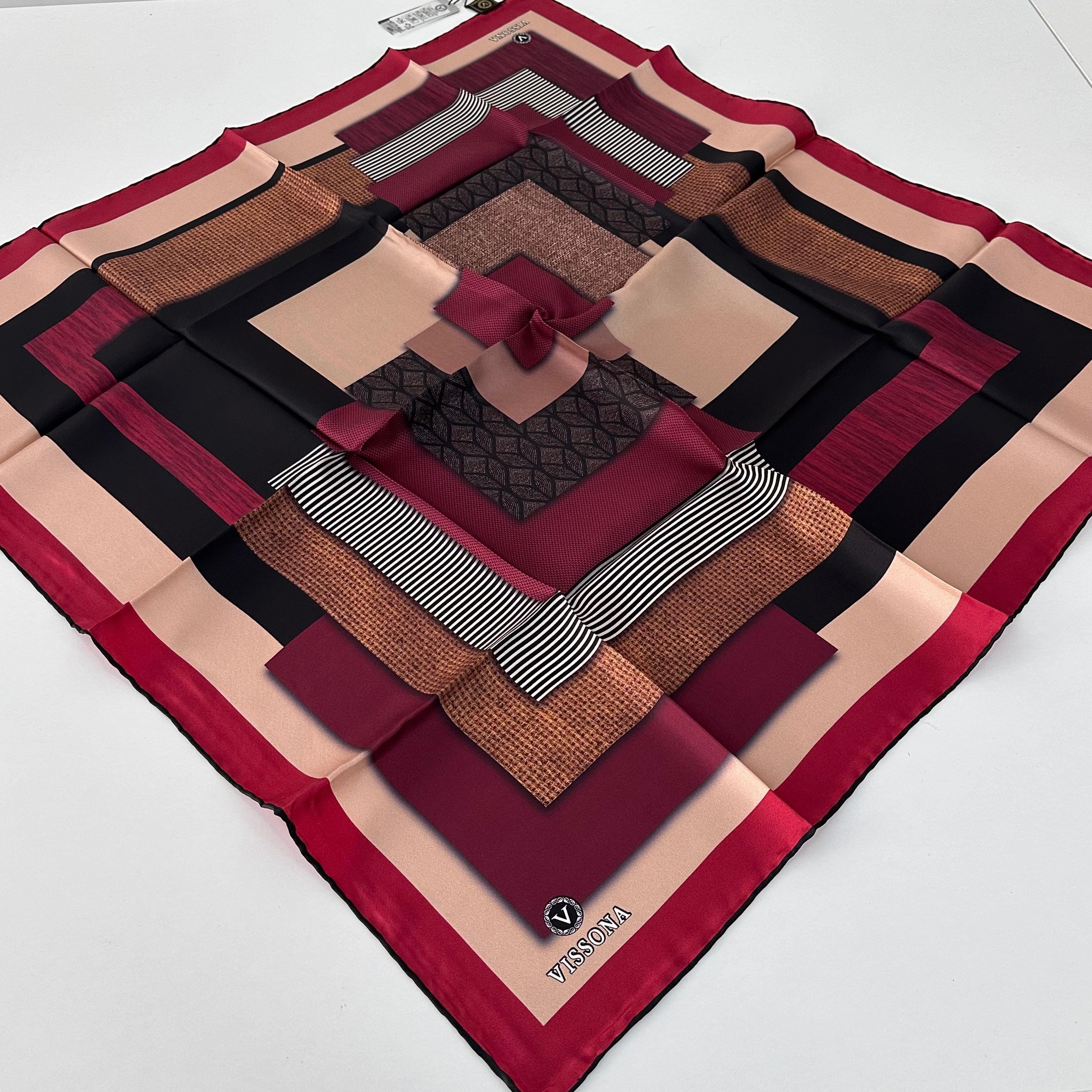 Vissona Twill İpek Eşarp IPK3202