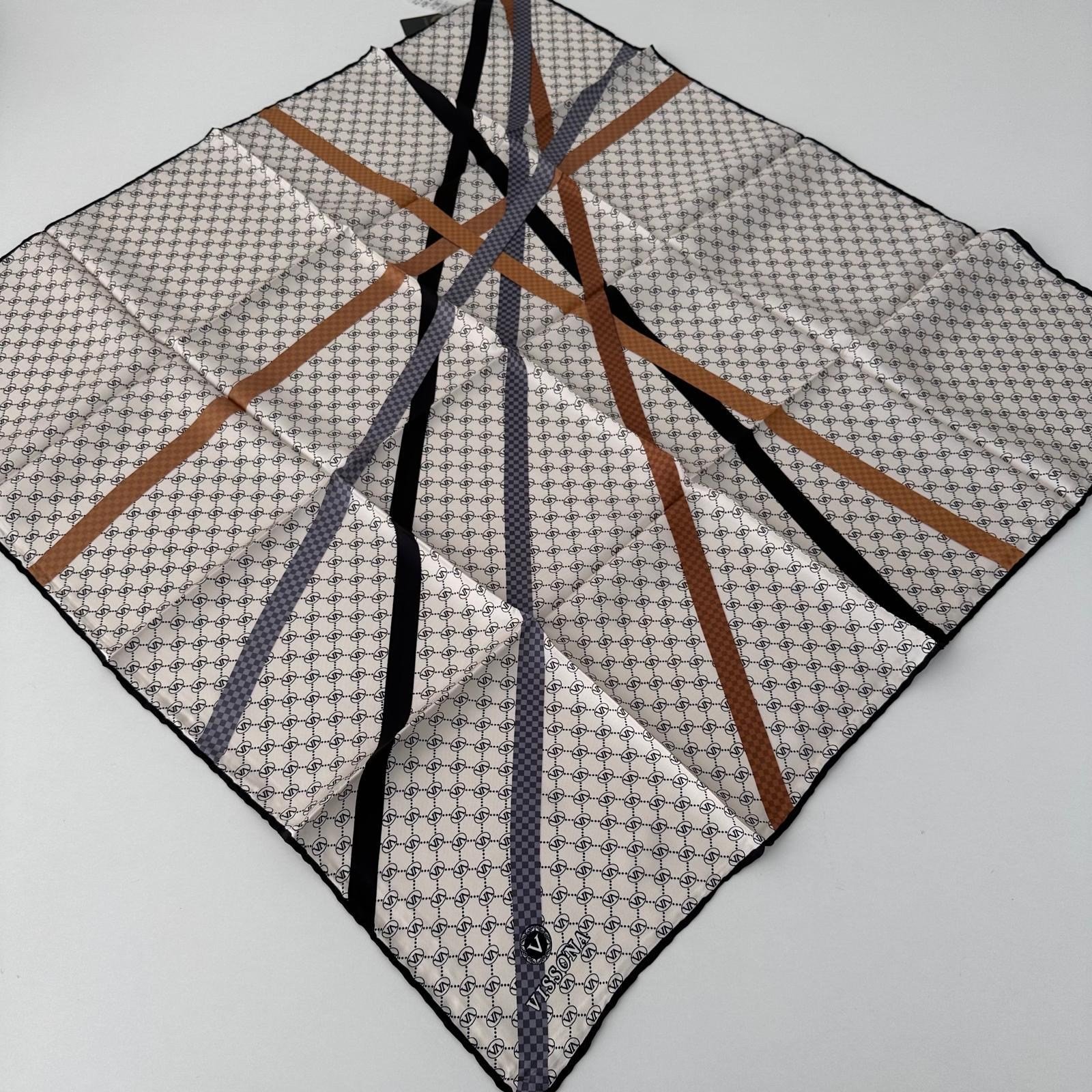 Vissona Twill İpek Eşarp IPK3601