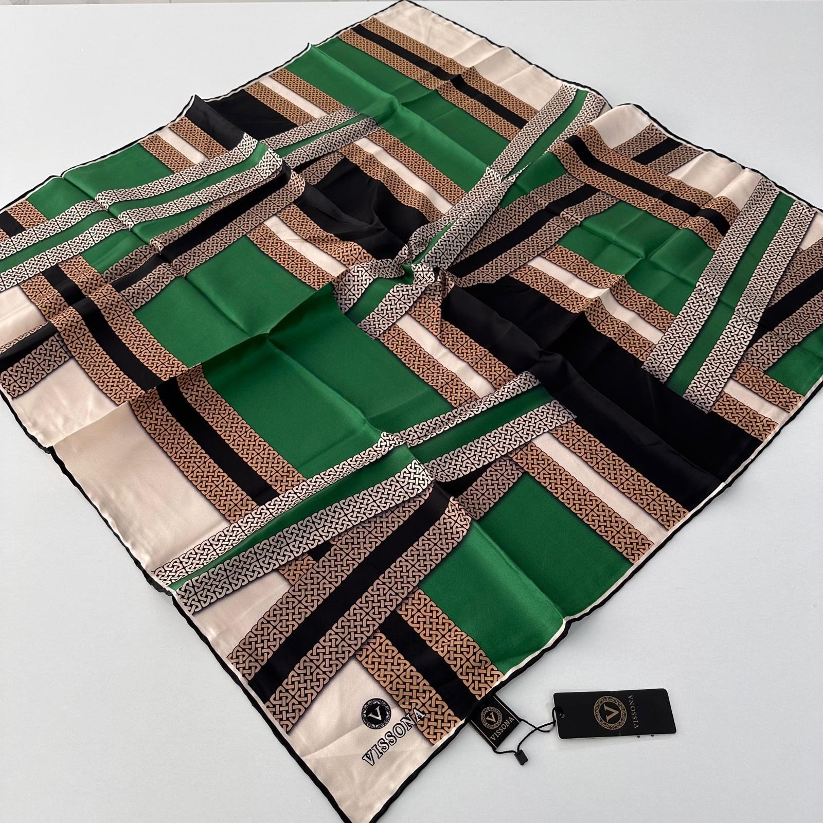 Vissona Twill İpek Eşarp IPK4002