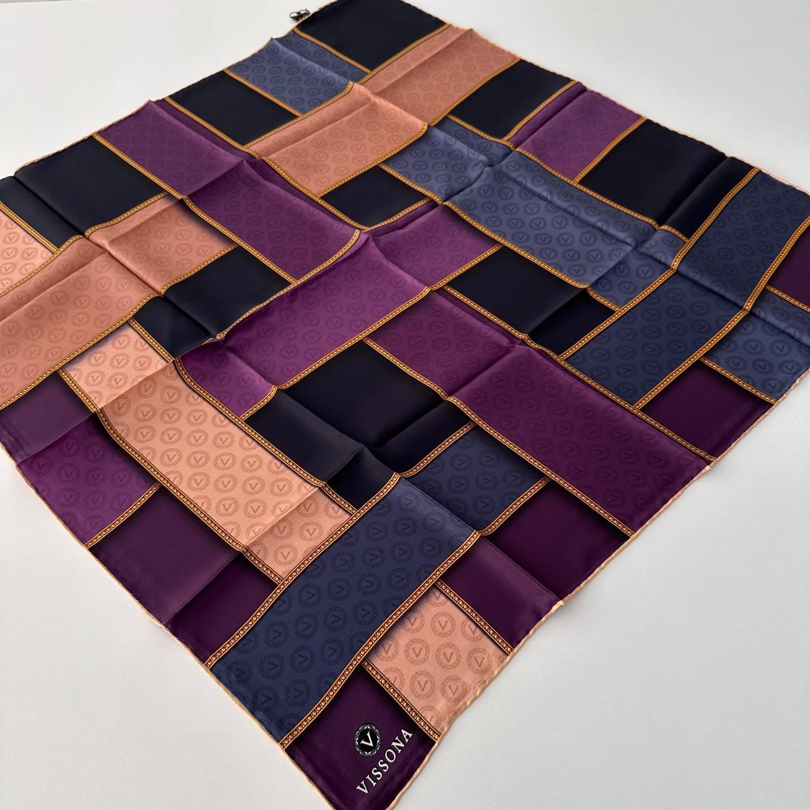 Vissona Twill İpek Eşarp IPK4304