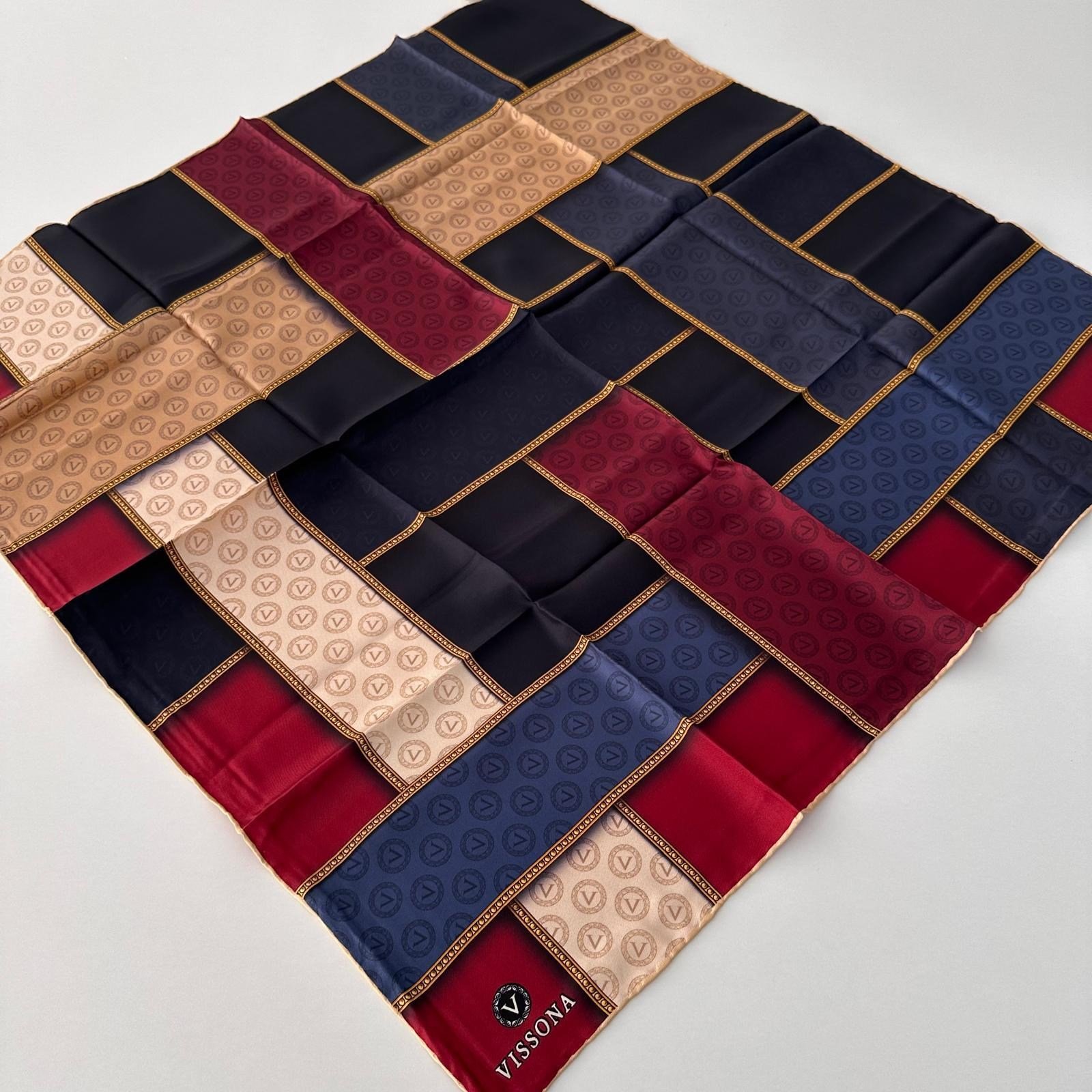 Vissona Twill İpek Eşarp IPK4306