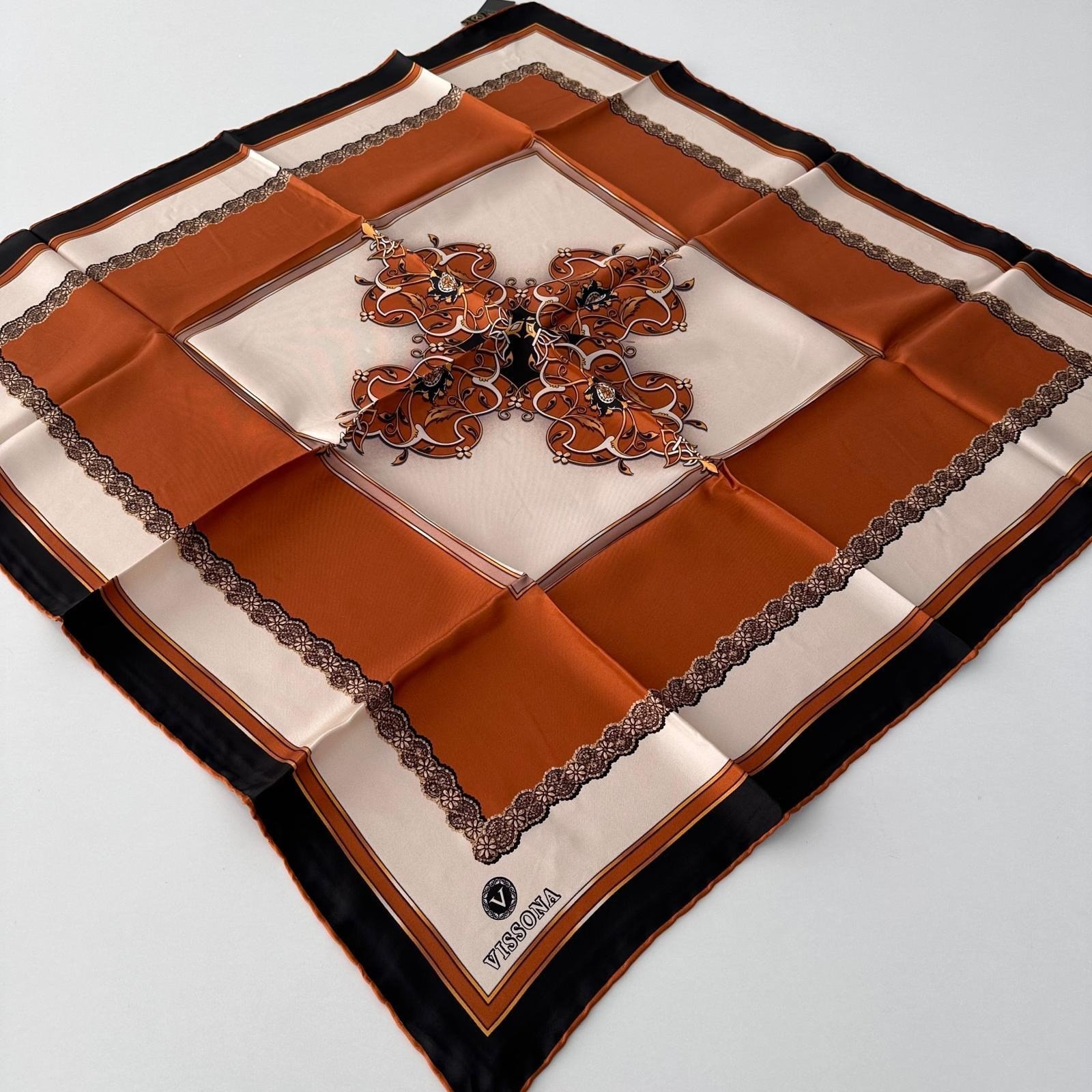 Vissona Twill İpek Eşarp IPK4502