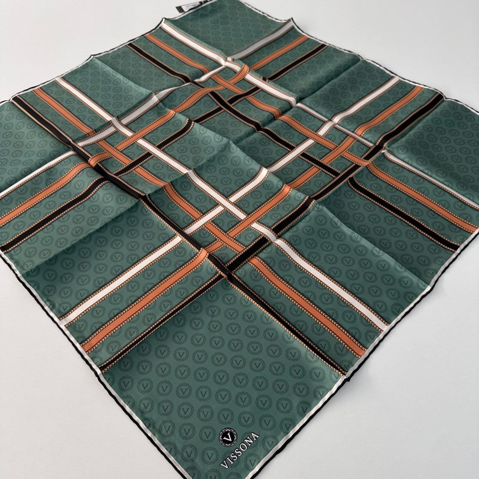 Vissona Twill İpek Eşarp IPK5603