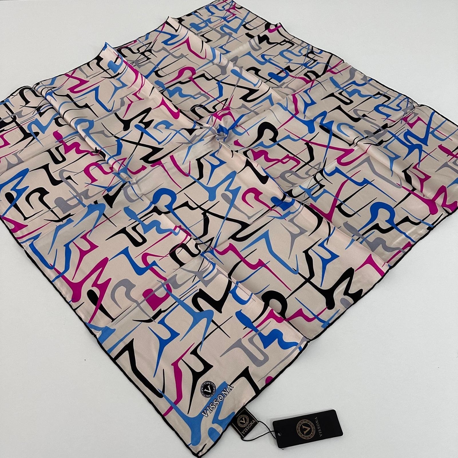 Vissona Twill İpek Eşarp IPK5804