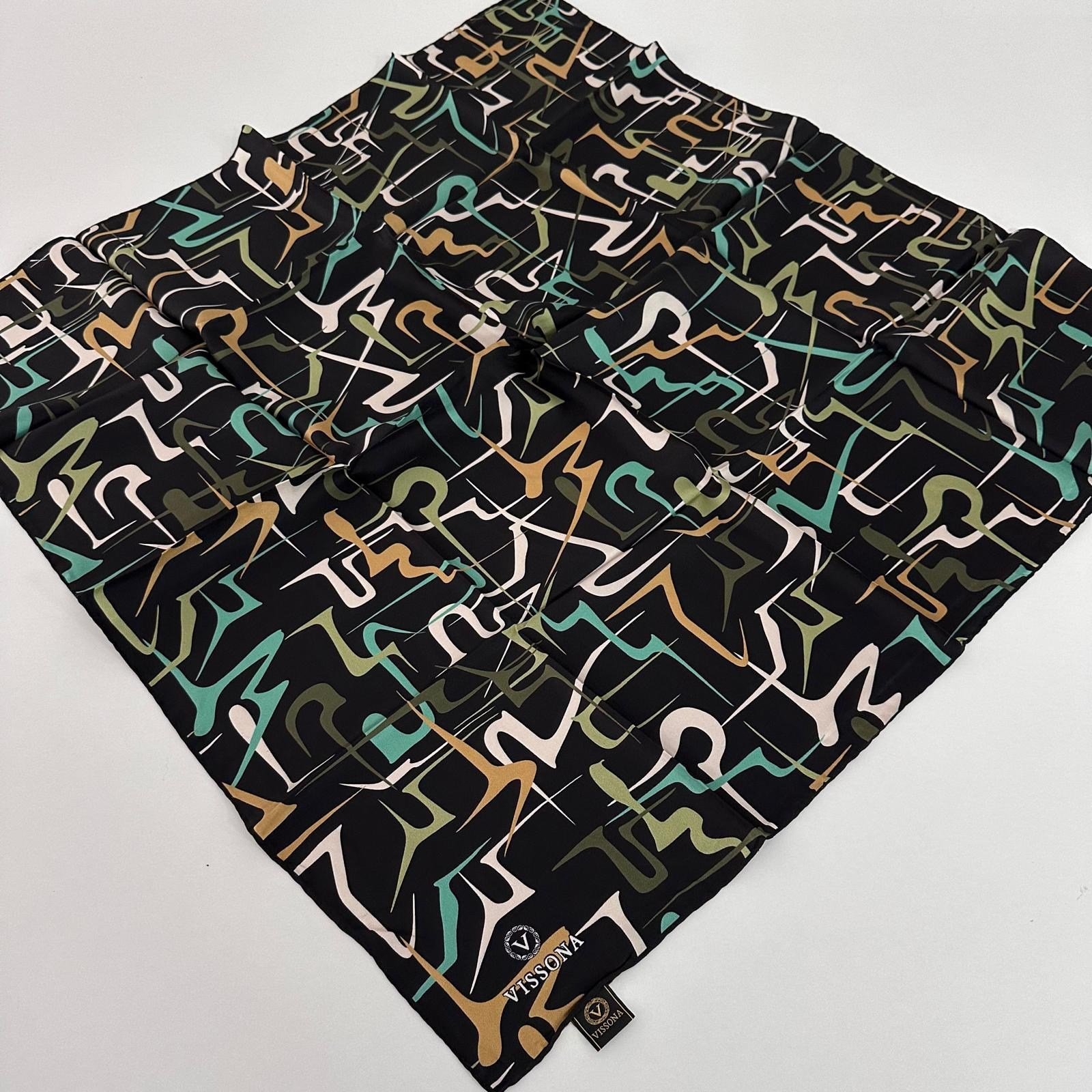 Vissona Twill İpek Eşarp IPK5805