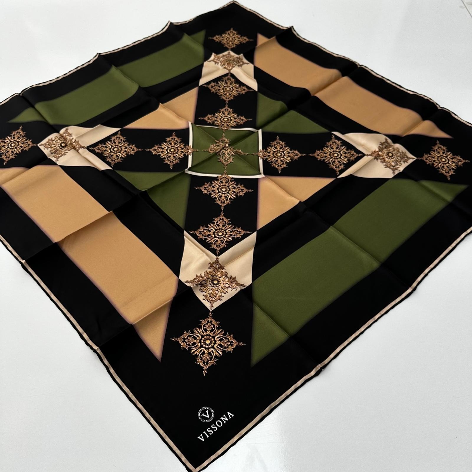 Vissona Twill İpek Eşarp IPK6002