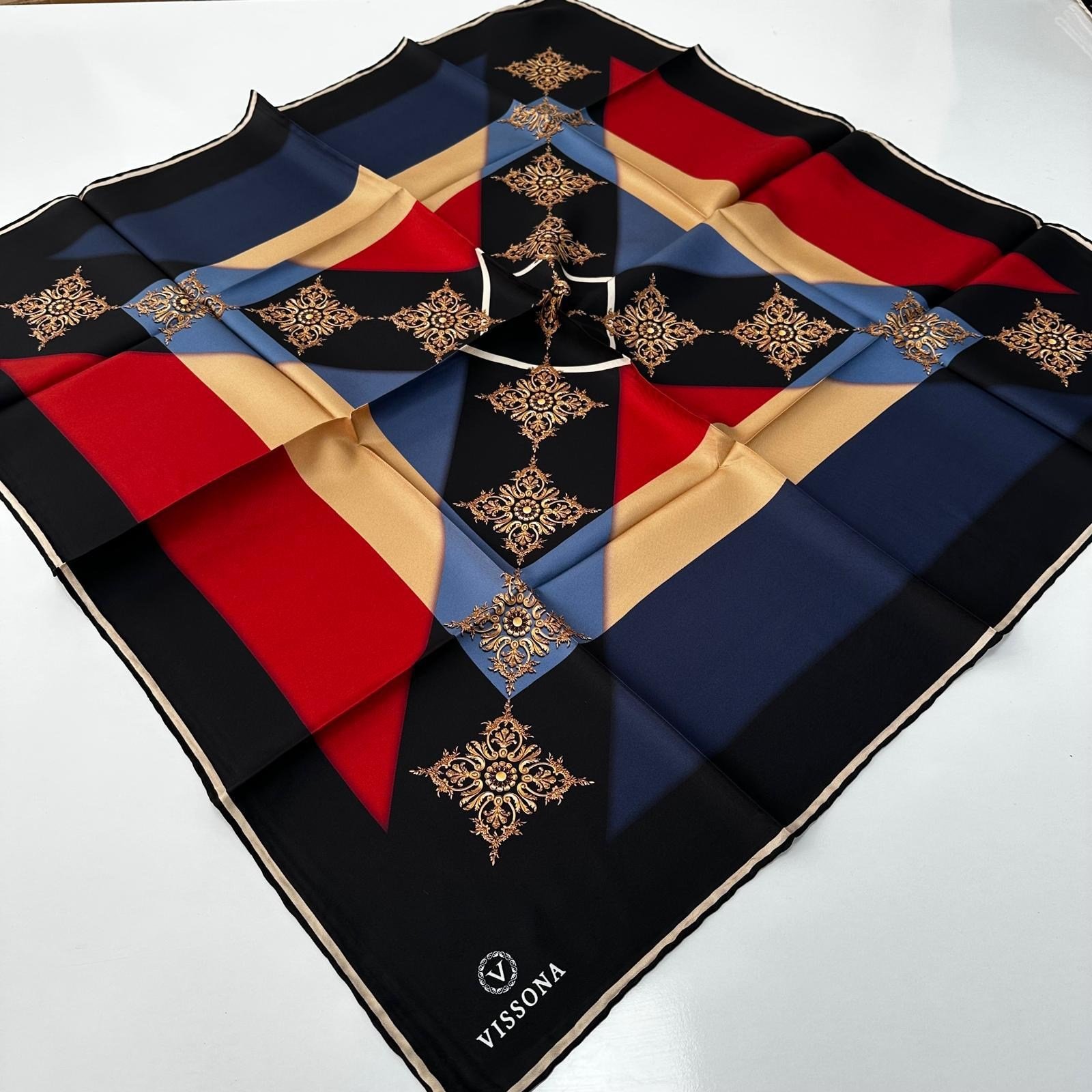 Vissona Twill İpek Eşarp IPK6005