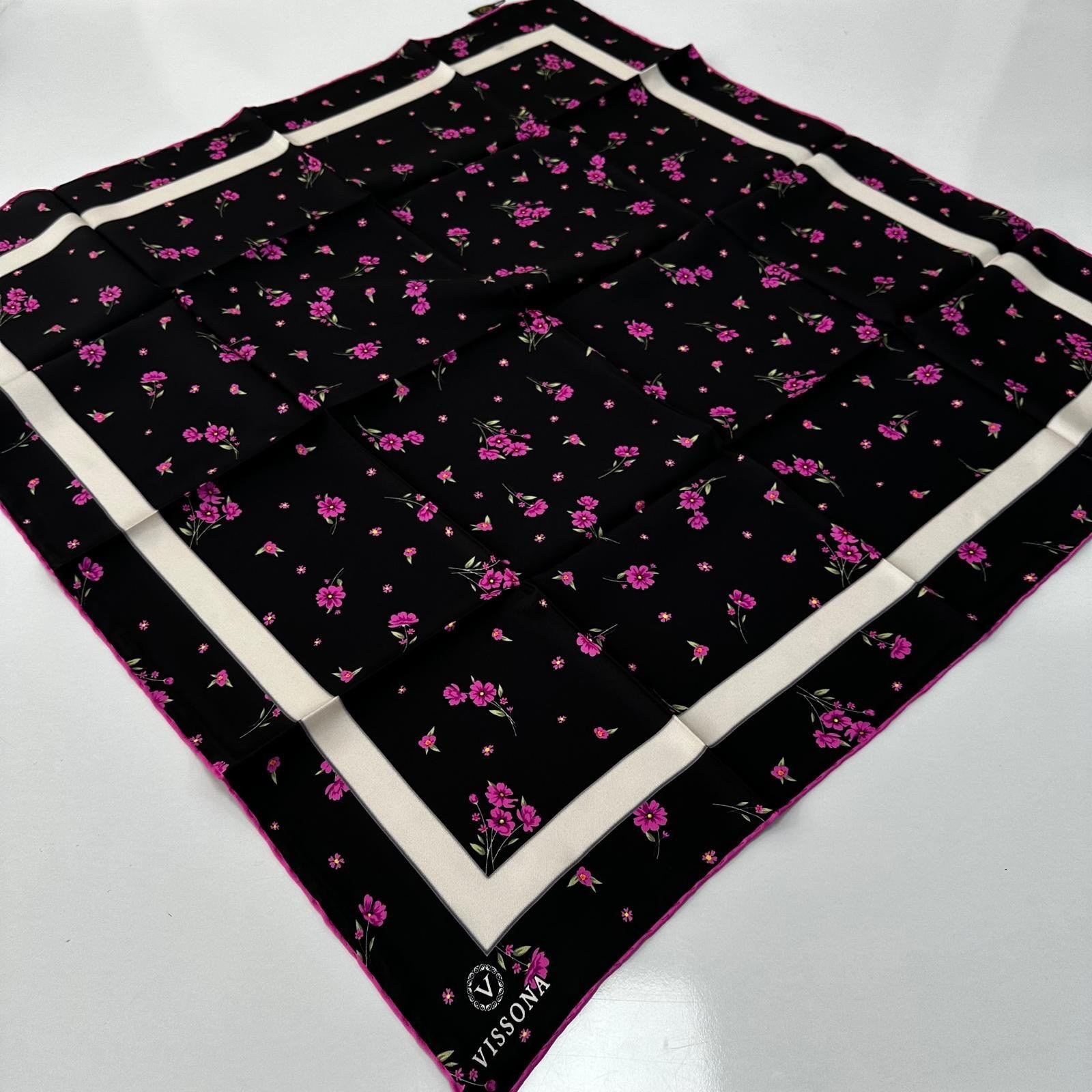 Vissona Twill İpek Eşarp IPK6104