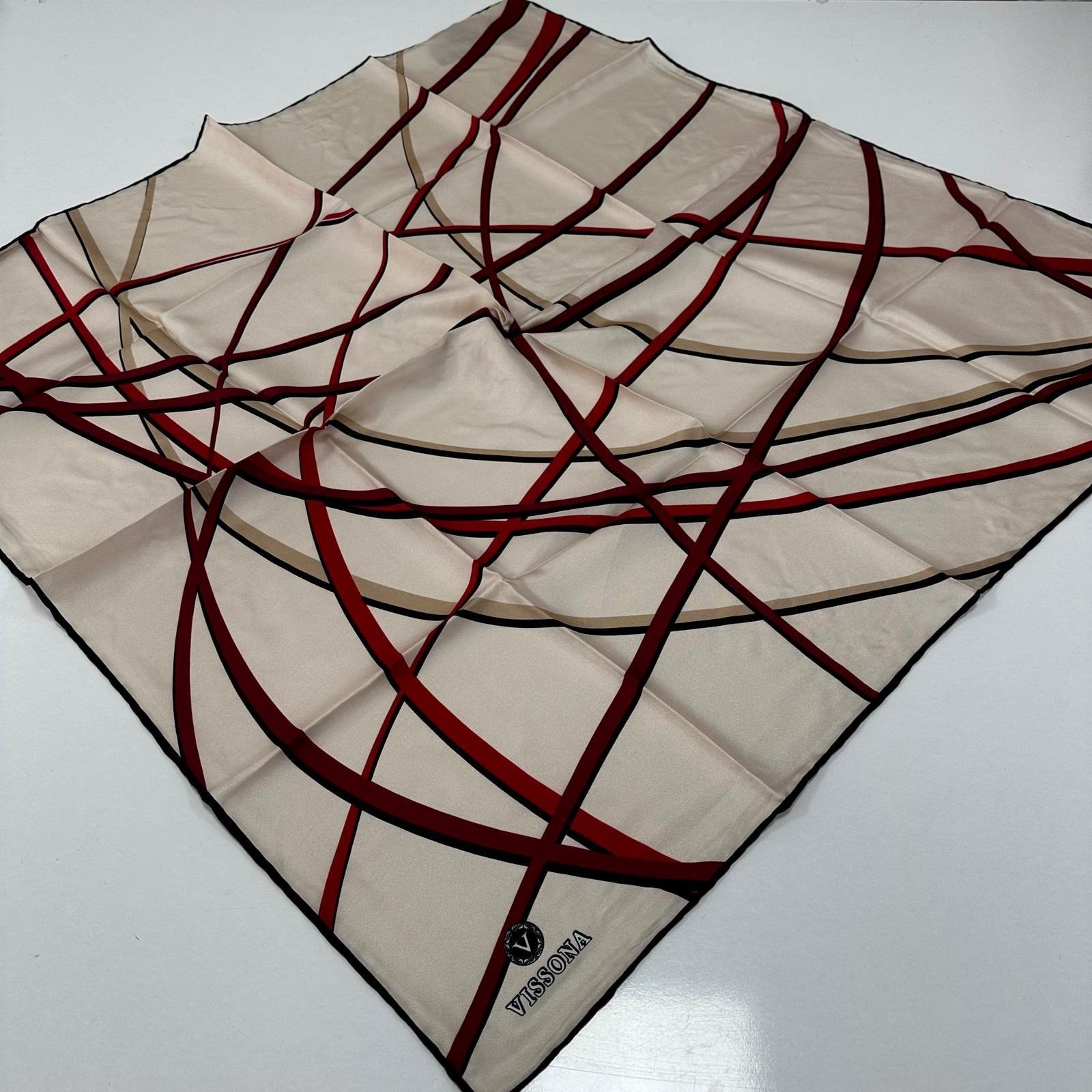 Vissona Twill İpek Eşarp IPK6304