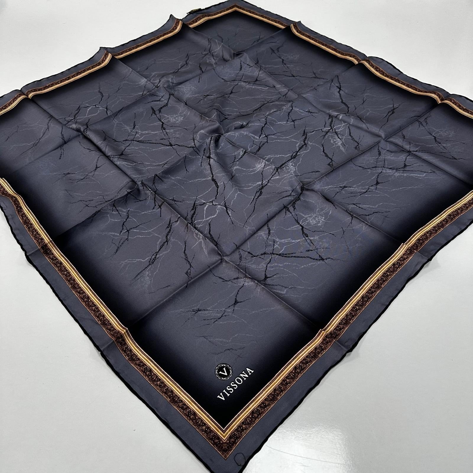 Vissona Twill İpek Eşarp IPK6504