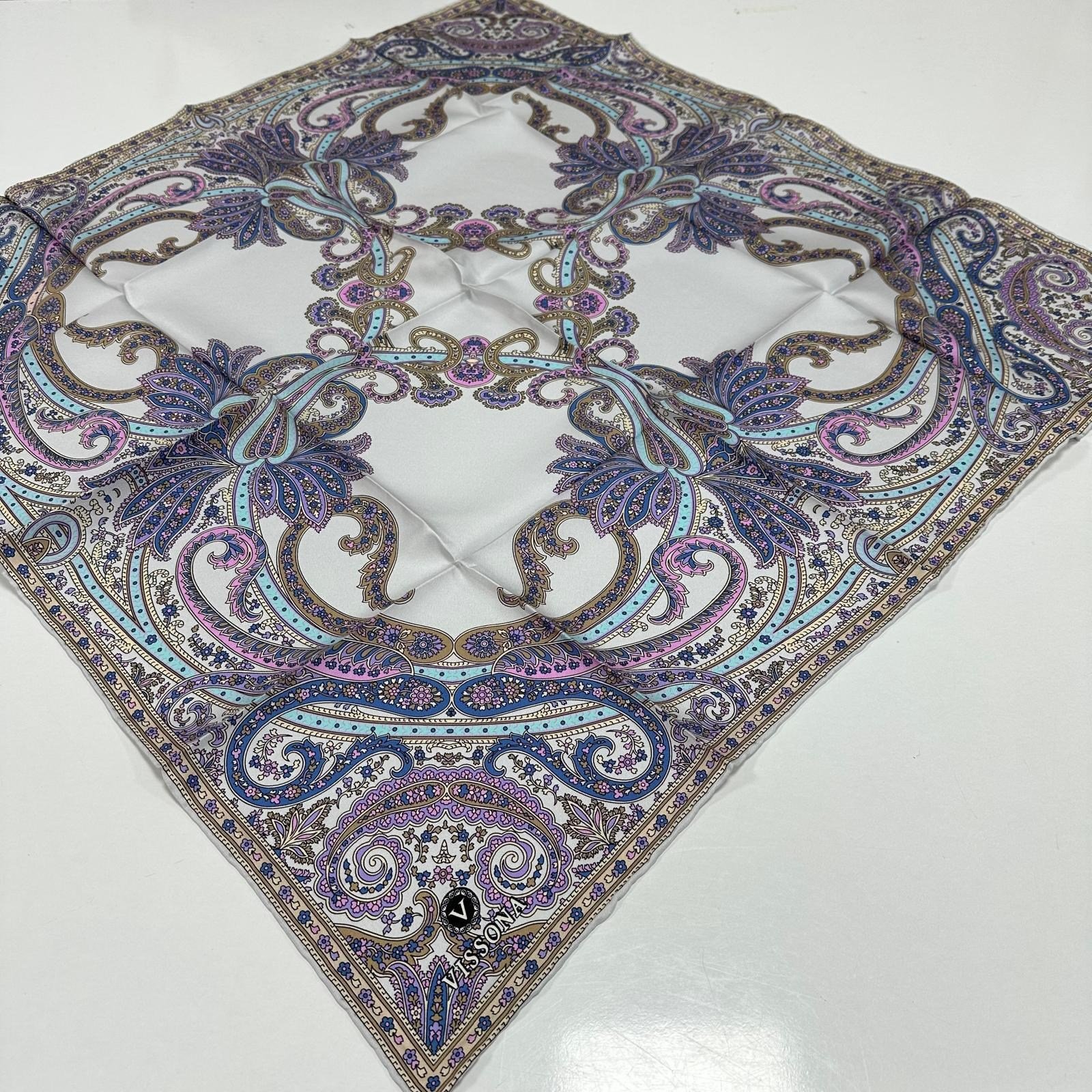 Vissona Twill İpek Eşarp IPK6702