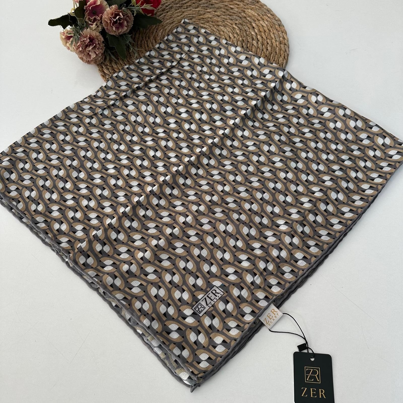 Zer Organik Pamuk Soft Eşarp LDD2801