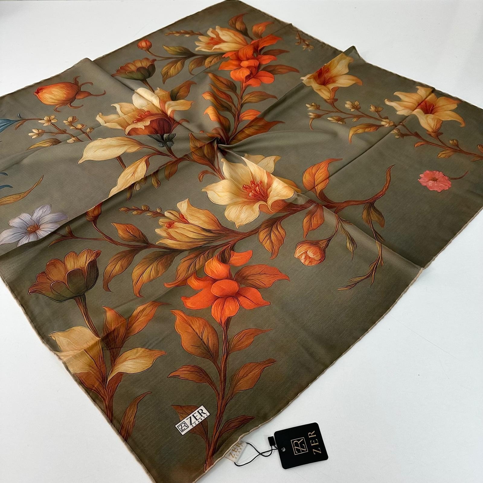 Zer Organik Pamuk Soft Eşarp LDD3104