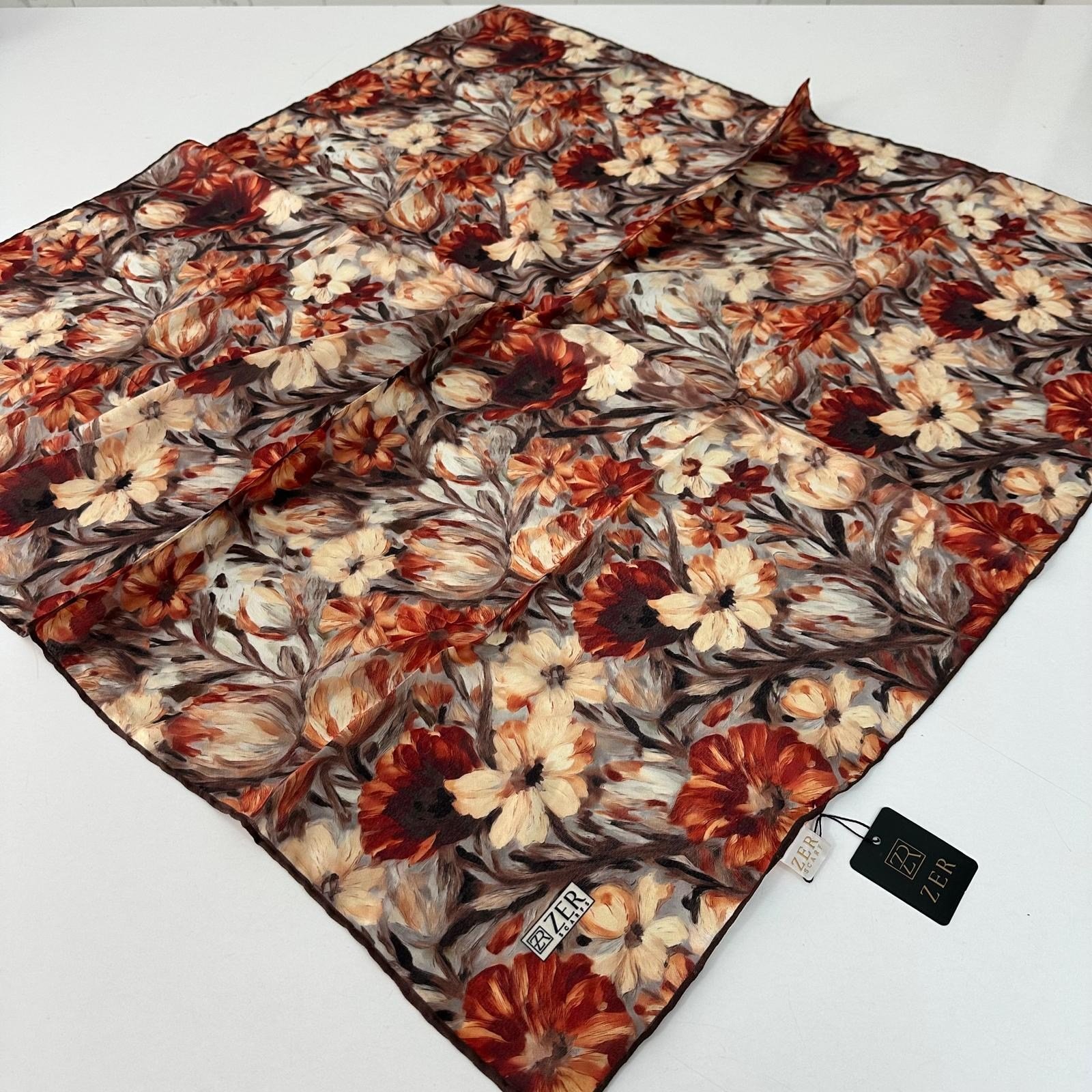 Zer Organik Pamuk Soft Eşarp LDD3111
