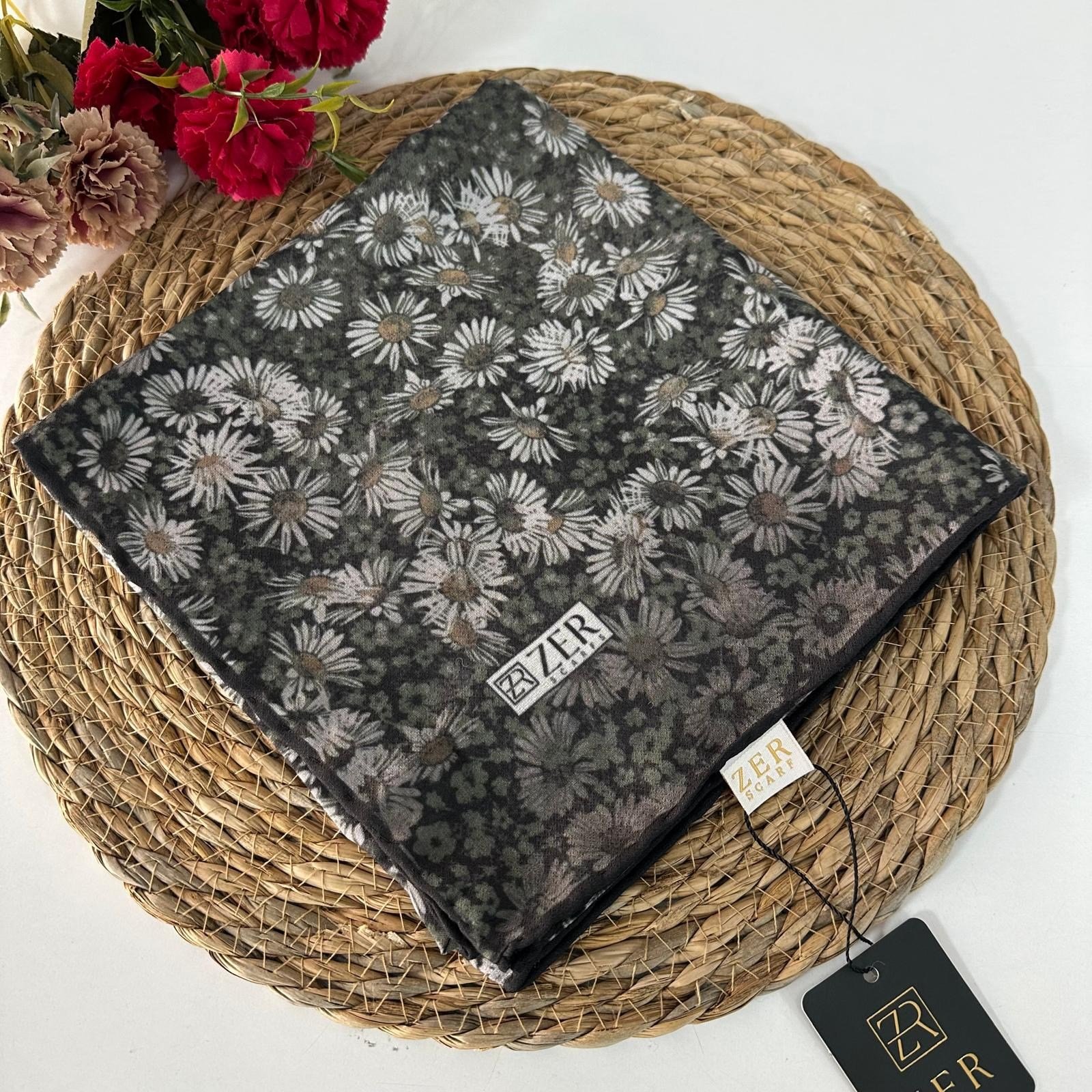 Zer Organik Pamuk Soft Eşarp LDD3304