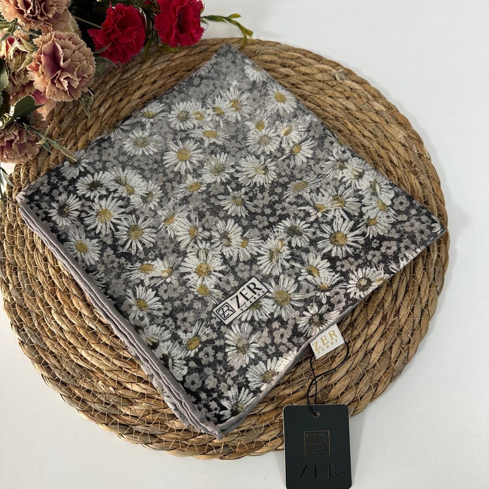 Zer Organik Pamuk Soft Eşarp LDD3309