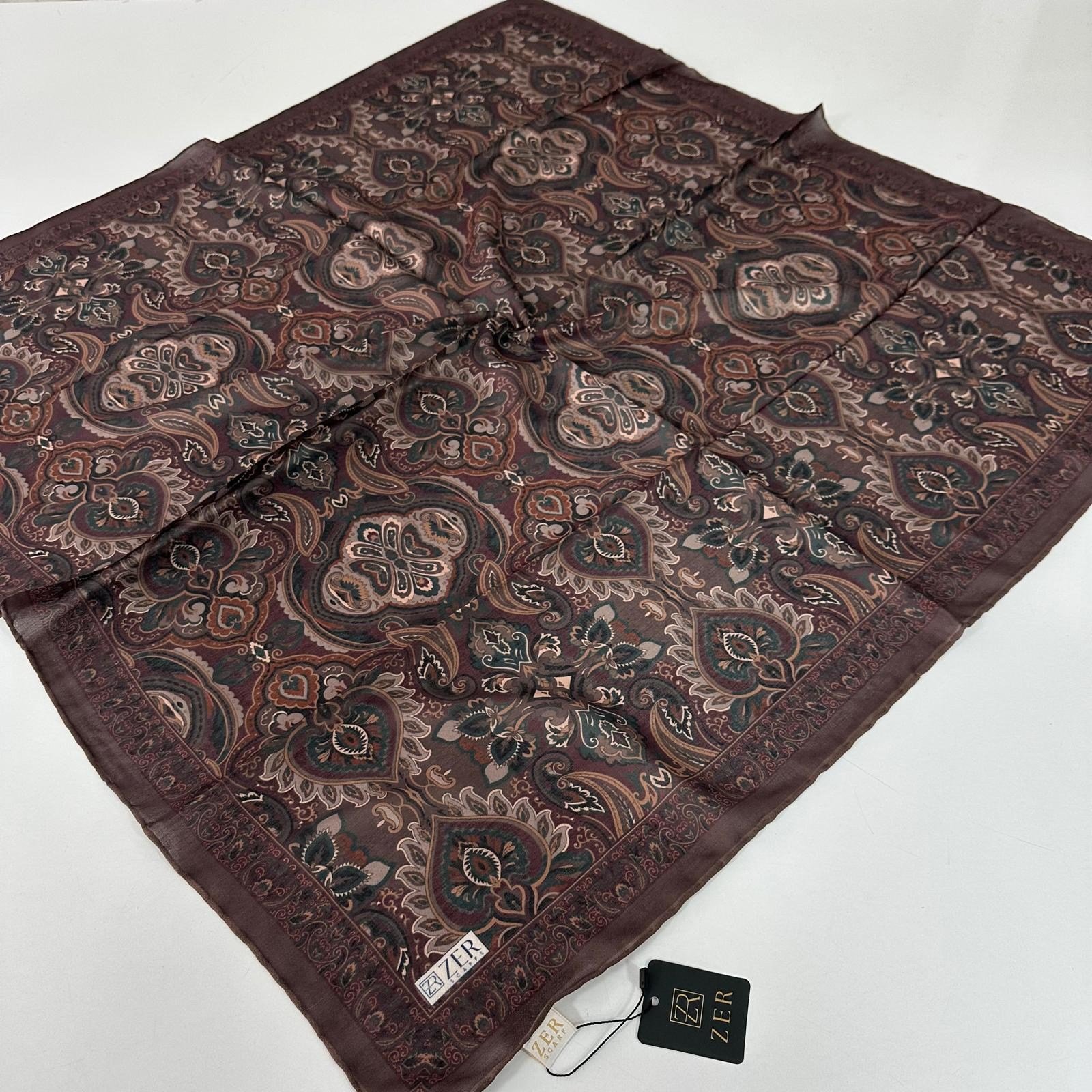 Zer Organik Pamuk Soft Eşarp LDD3407