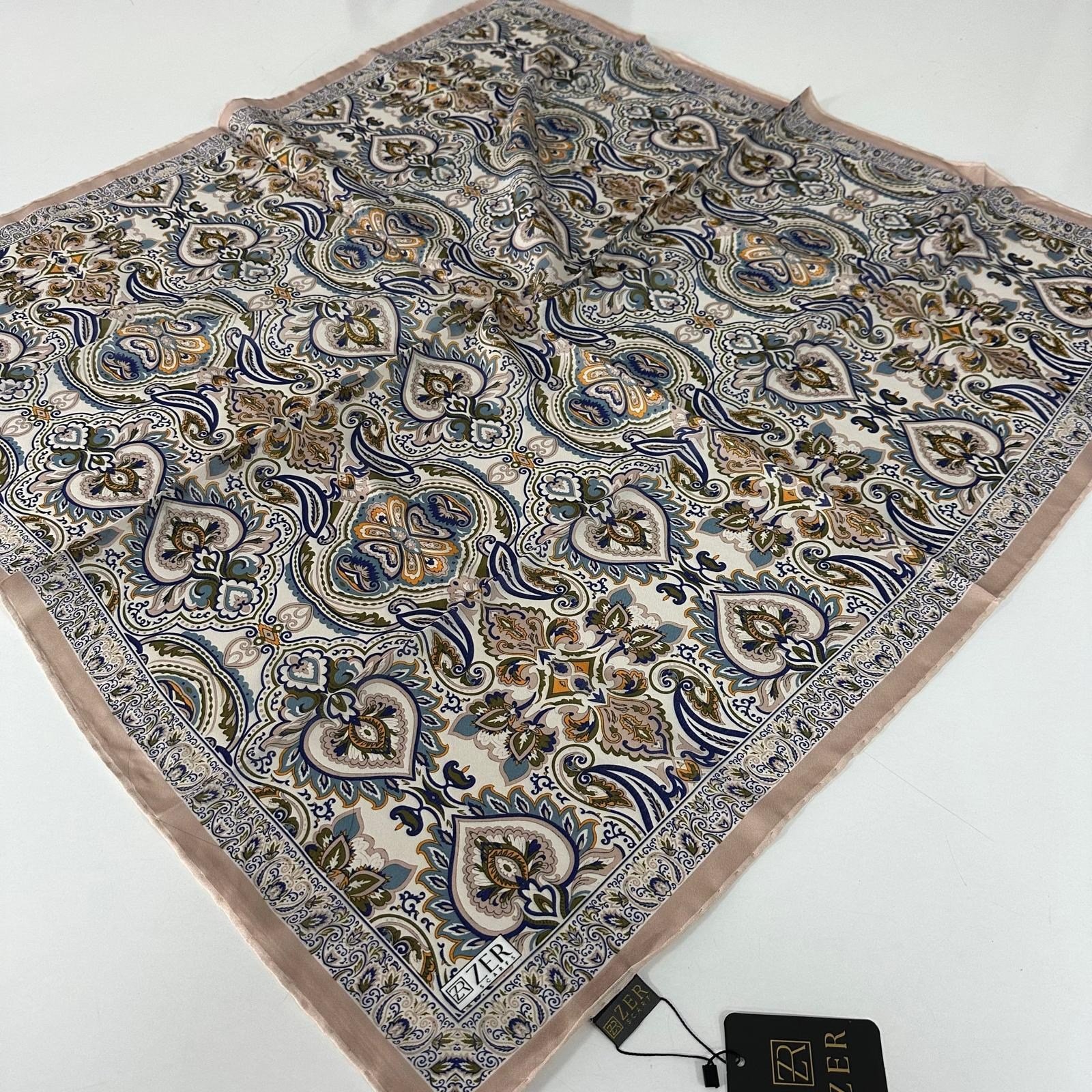 Zer Organik Pamuk Soft Eşarp LDD3414
