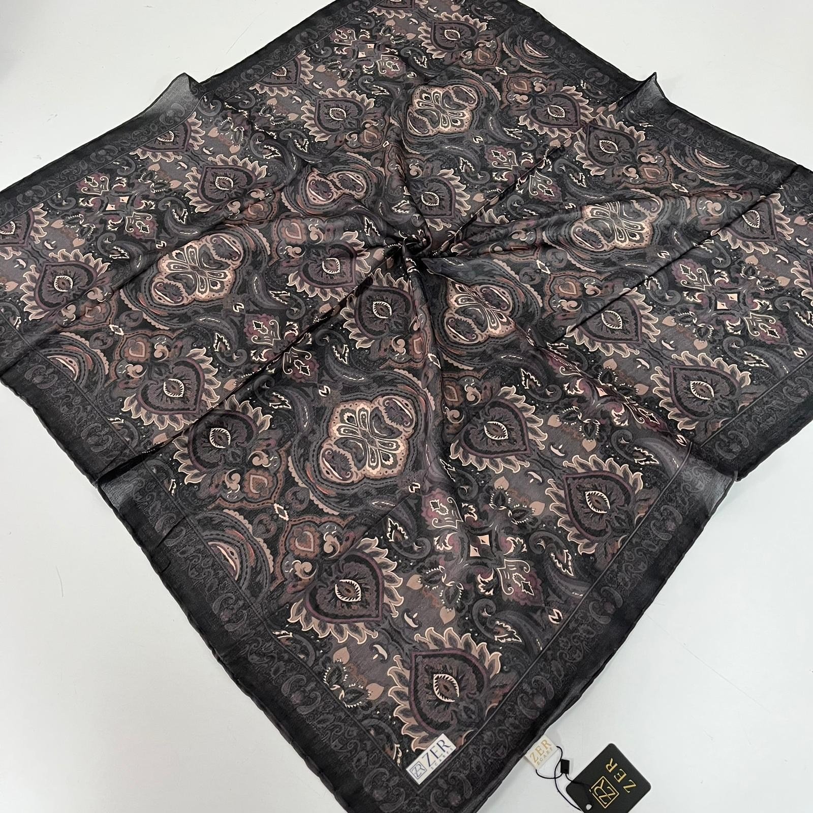 Zer Organik Pamuk Soft Eşarp LDD3420
