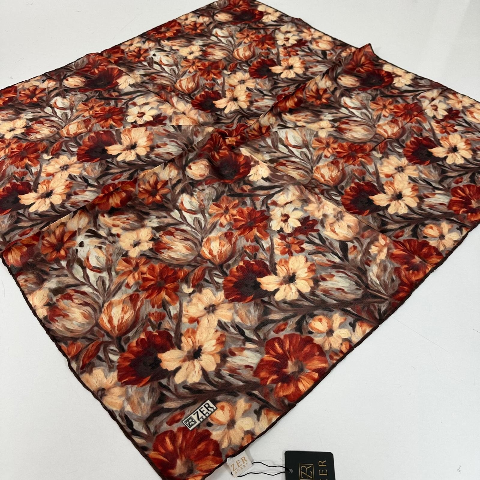 Zer Organik Pamuk Soft Eşarp LDD3512