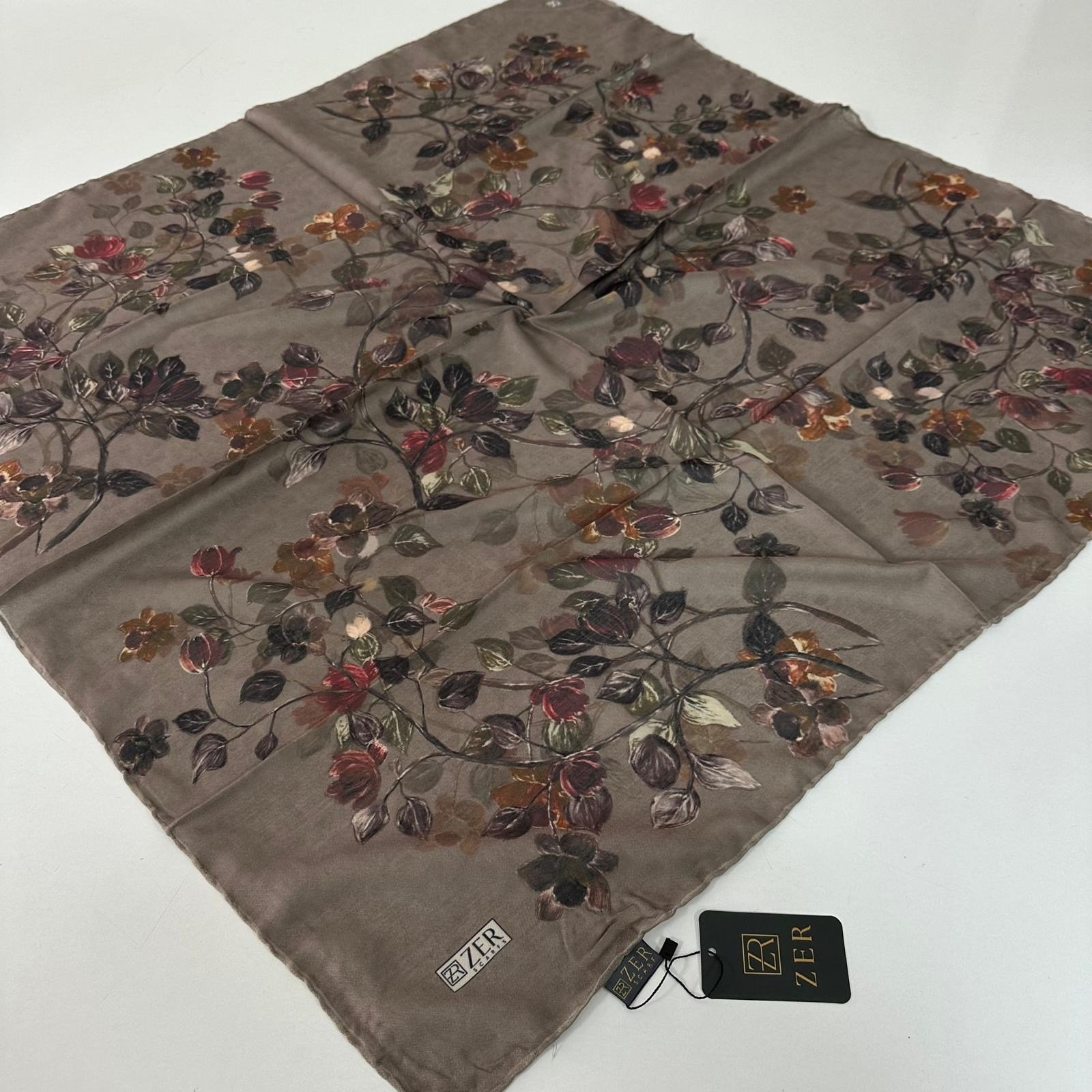 Zer Organik Pamuk Soft Eşarp LDD3612