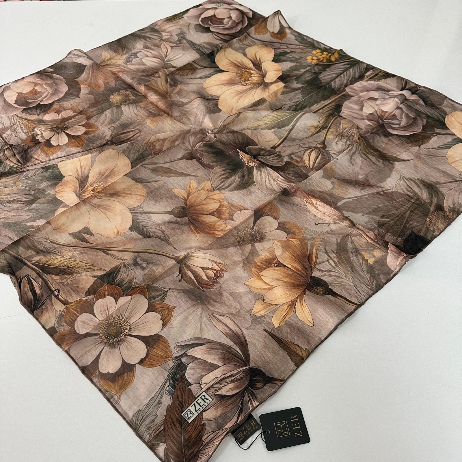 Zer Organik Pamuk Soft Eşarp LDD4919