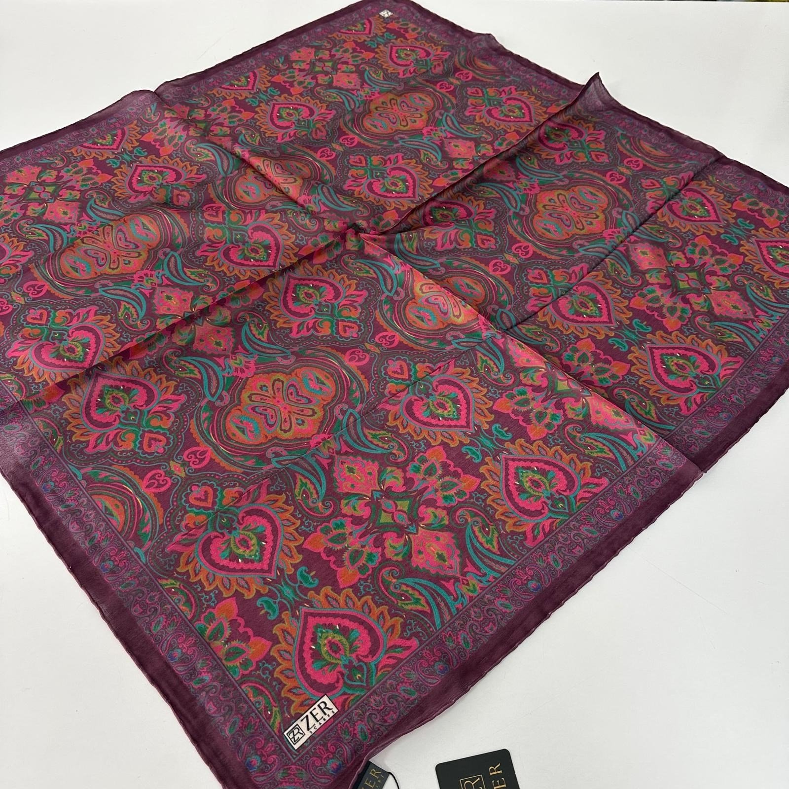 Zer Organik Pamuk Soft Eşarp LDD5006