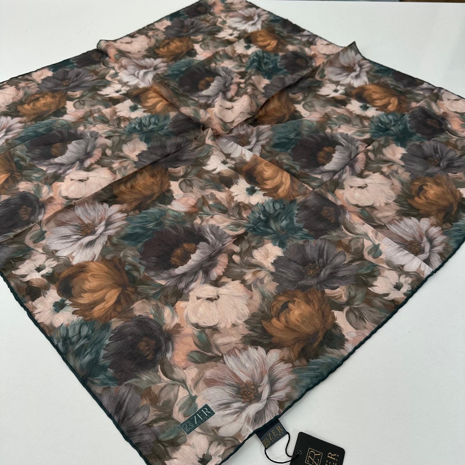 Zer Organik Pamuk Soft Eşarp LDD5805