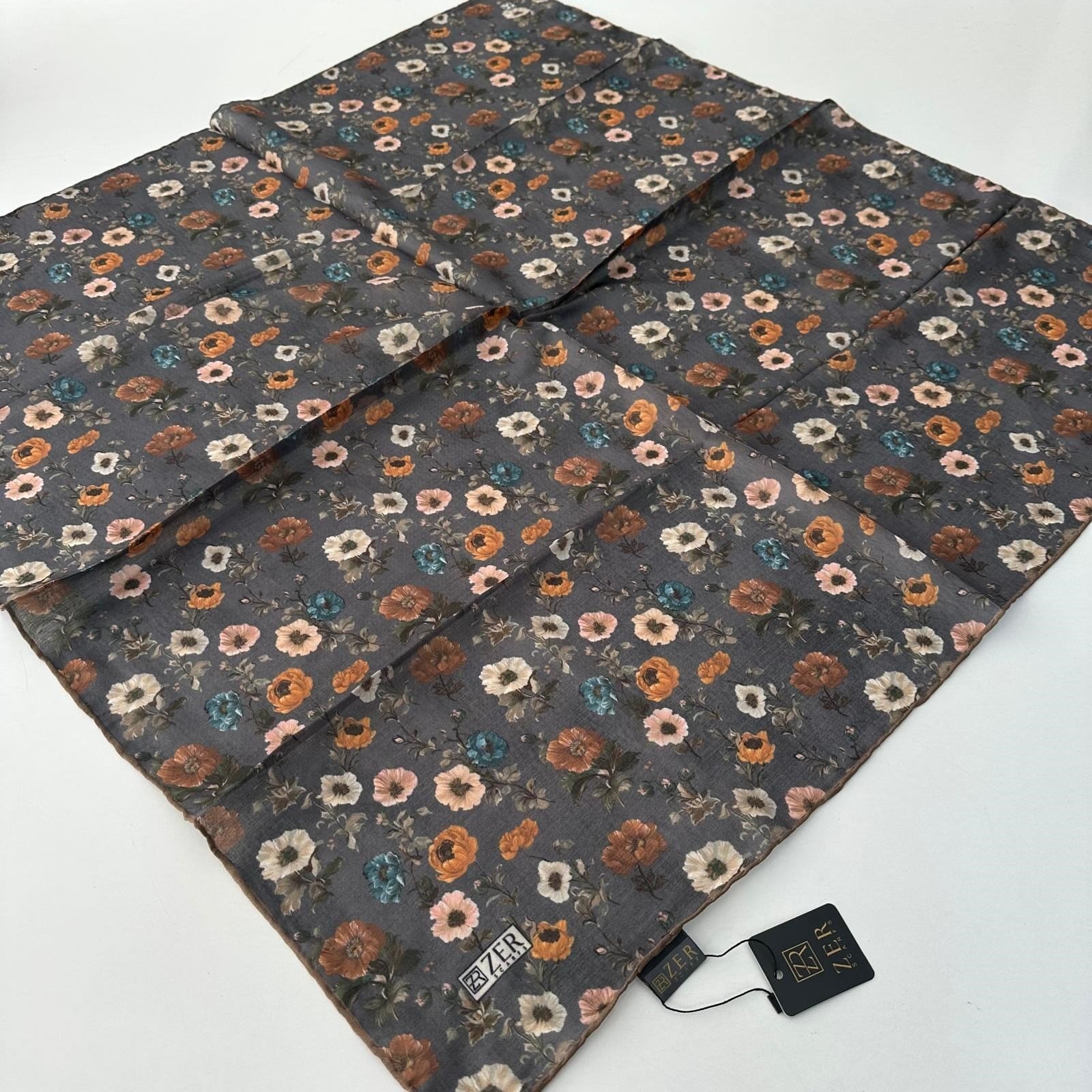 Zer Organik Pamuk Soft Eşarp LDD6622