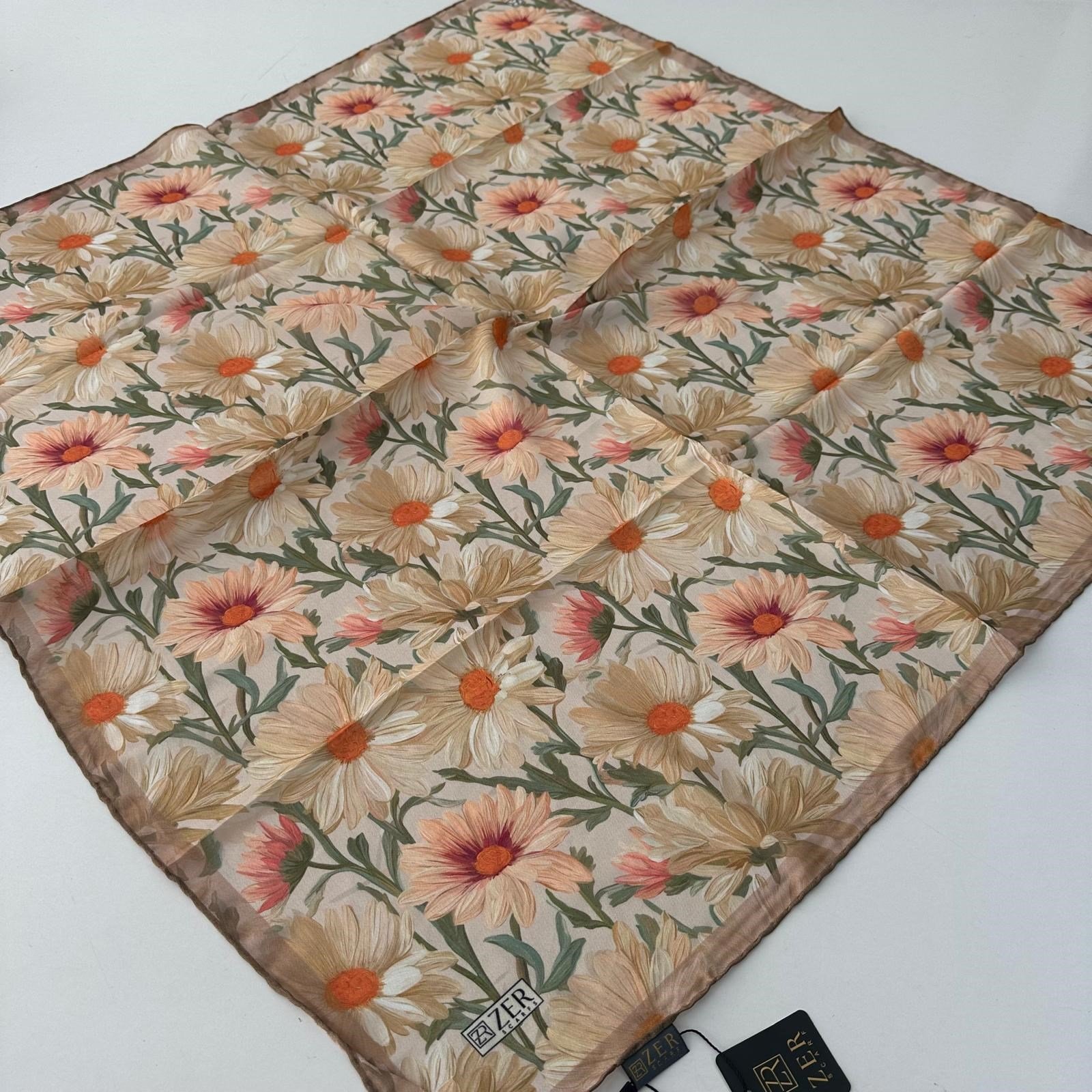 Zer Organik Pamuk Soft Eşarp LDD6626
