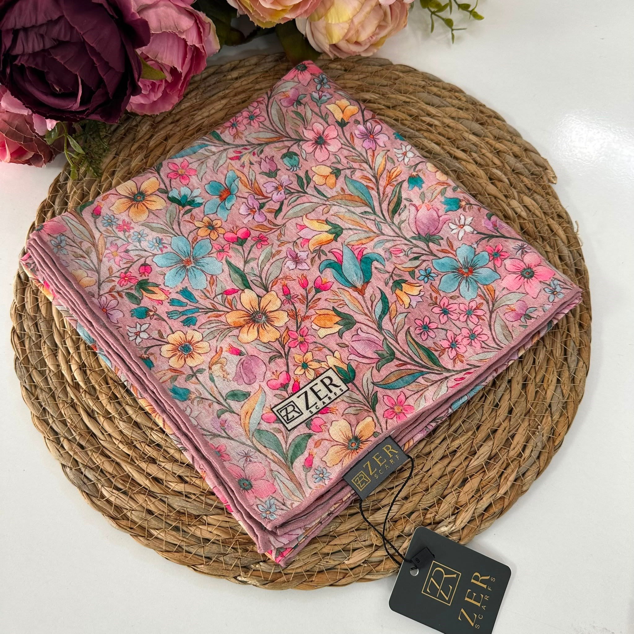 Zer Organik Pamuk Soft Eşarp LDD7103