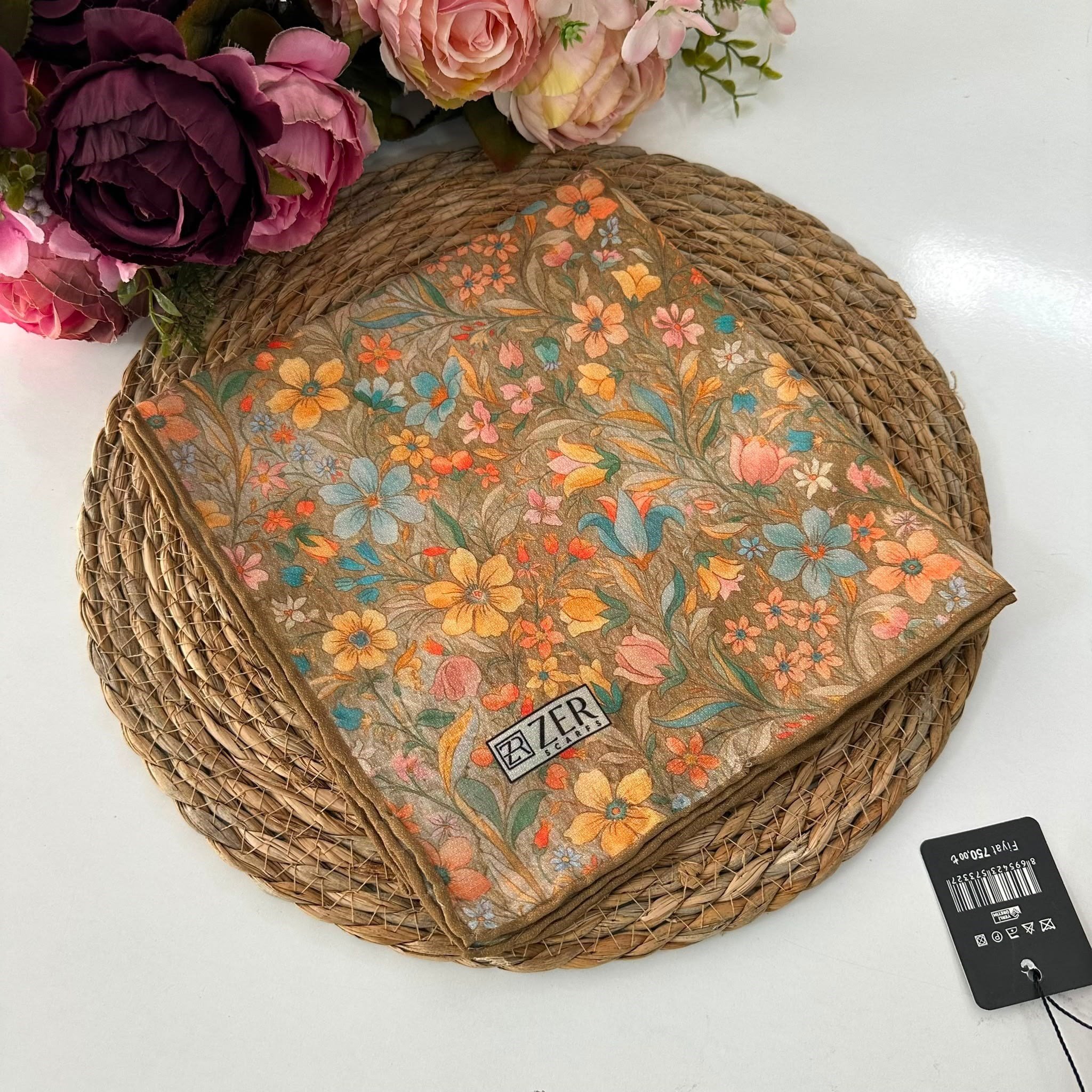 Zer Organik Pamuk Soft Eşarp LDD7104