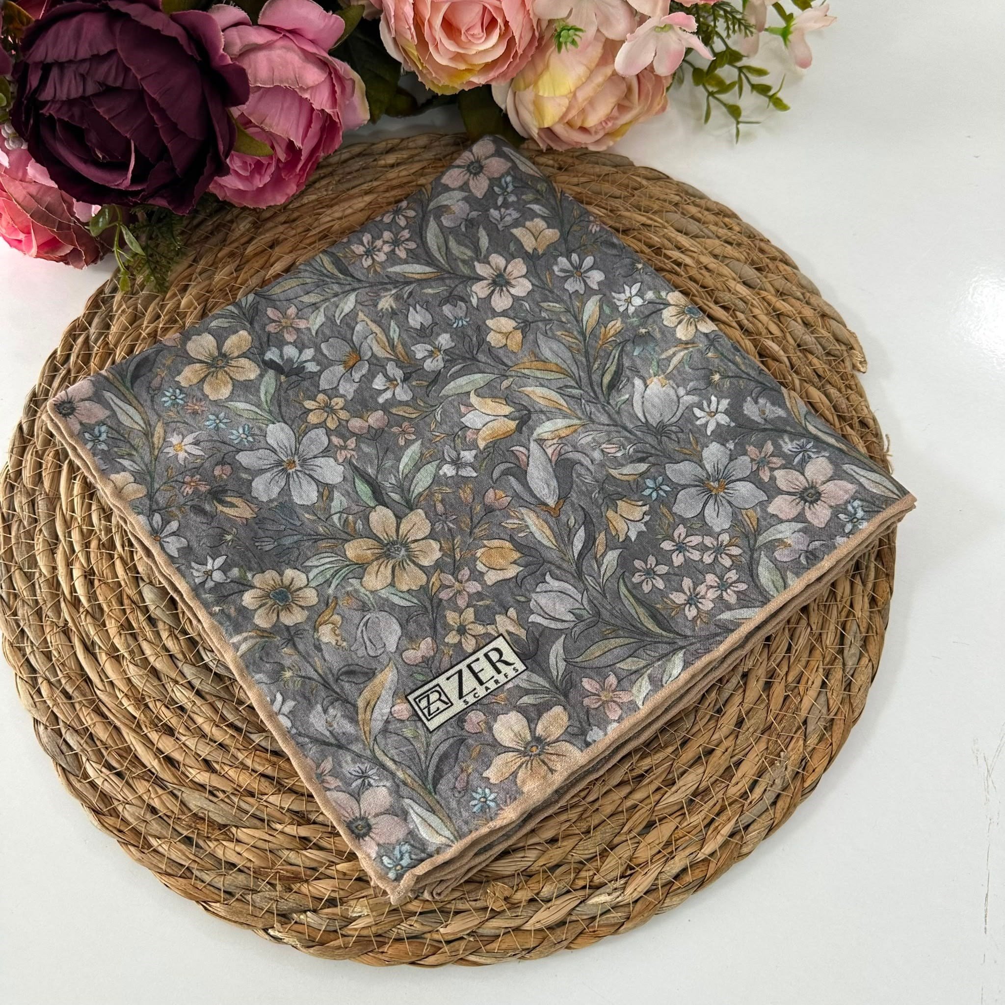 Zer Organik Pamuk Soft Eşarp LDD7107