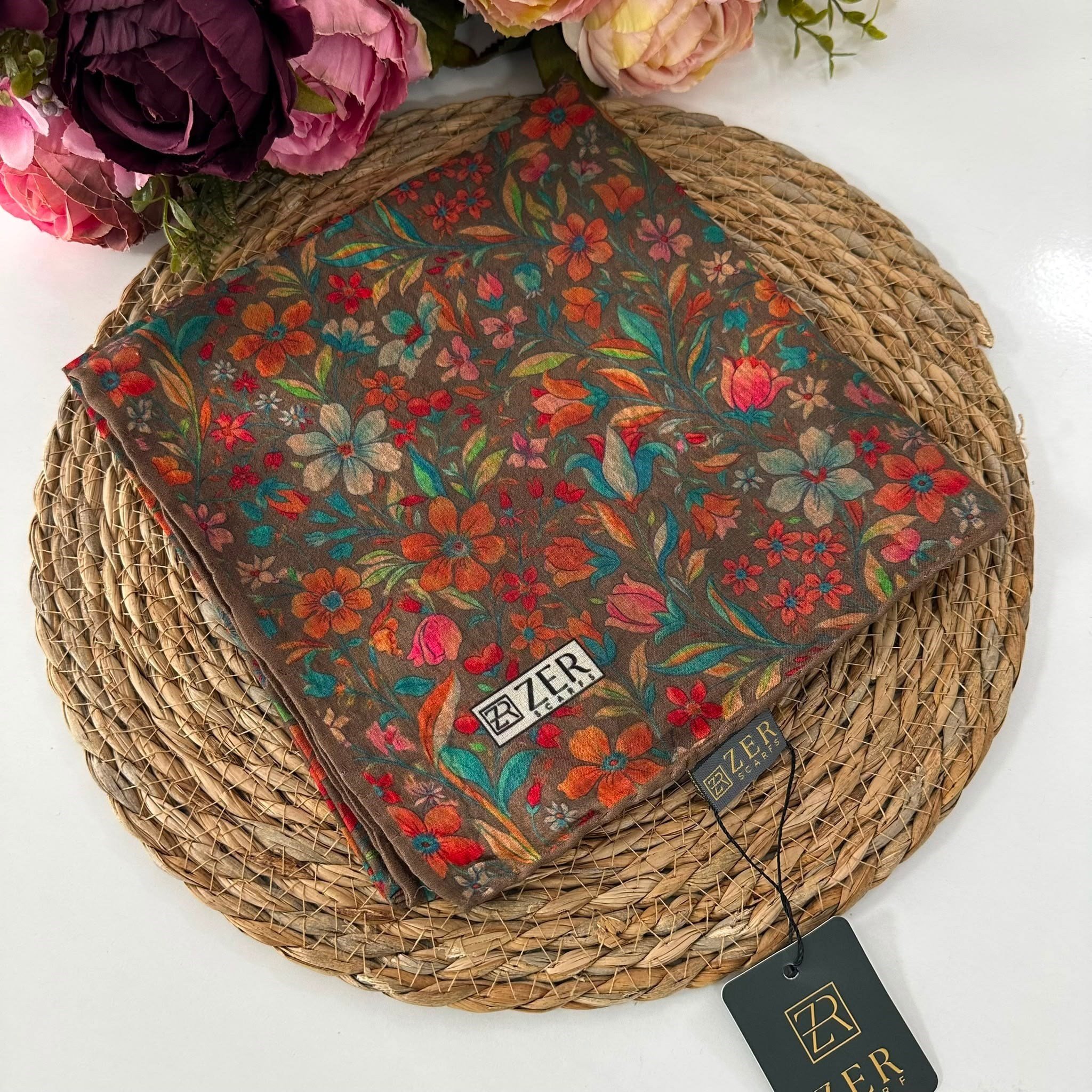 Zer Organik Pamuk Soft Eşarp LDD7109