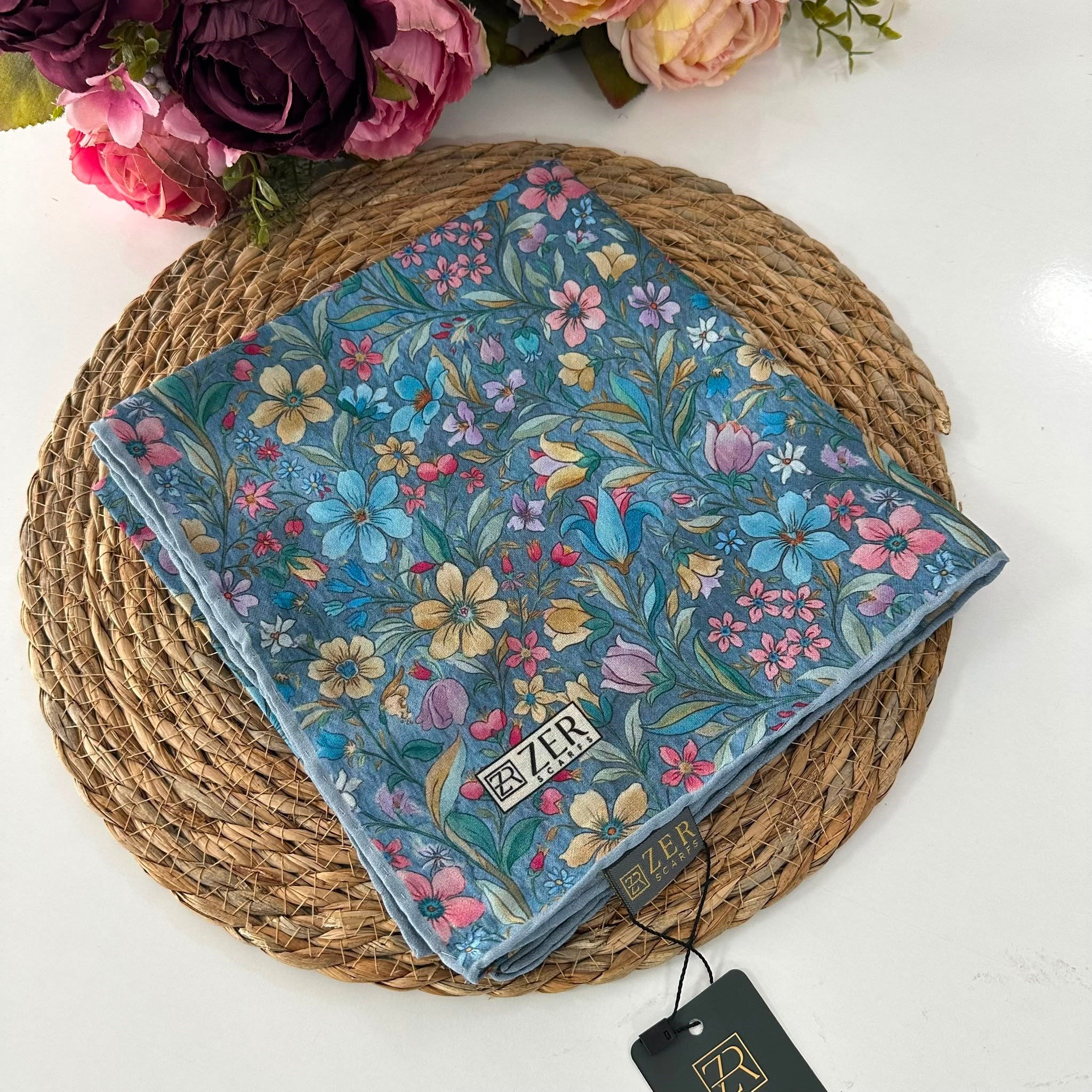 Zer Organik Pamuk Soft Eşarp LDD7112