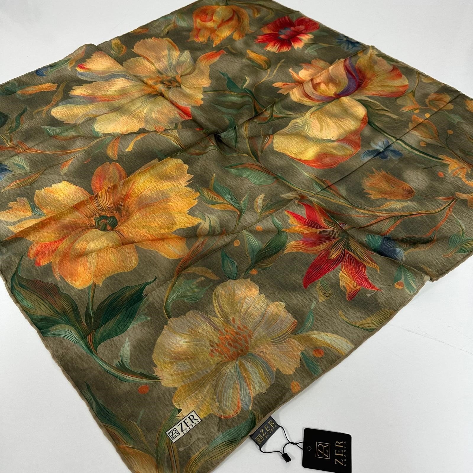 Zer Organik Pamuk Soft Eşarp LDD8302