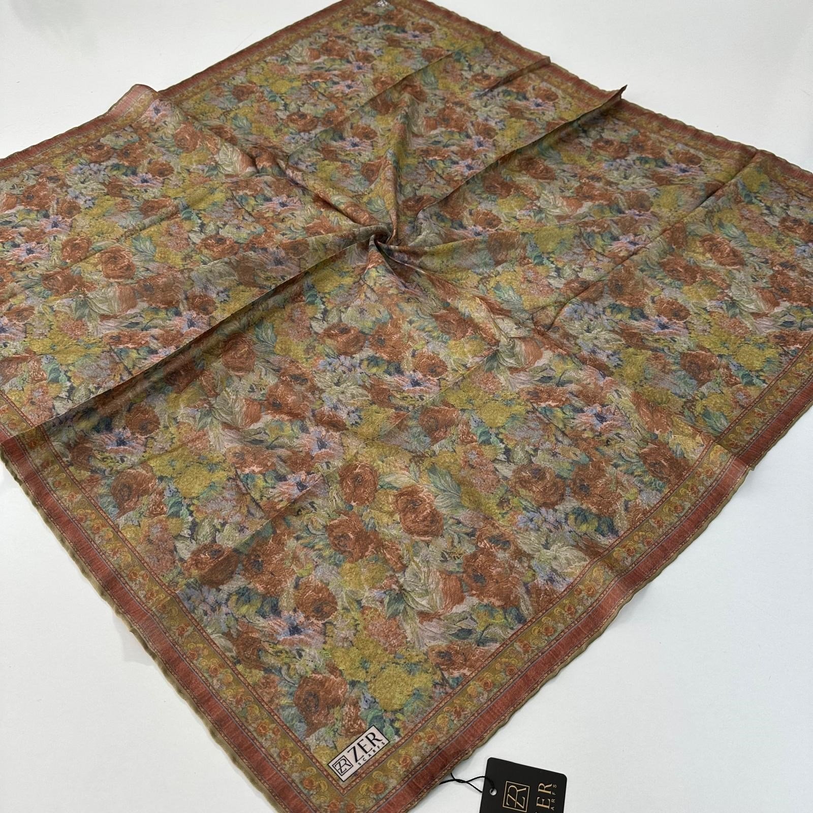 Zer Organik Pamuk Soft Eşarp LDD8502
