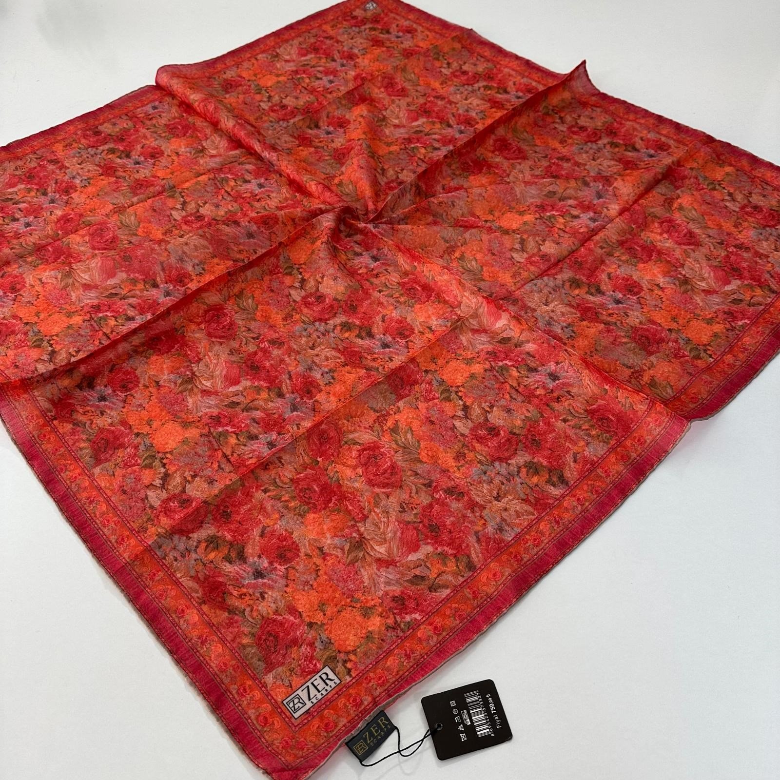 Zer Organik Pamuk Soft Eşarp LDD8507