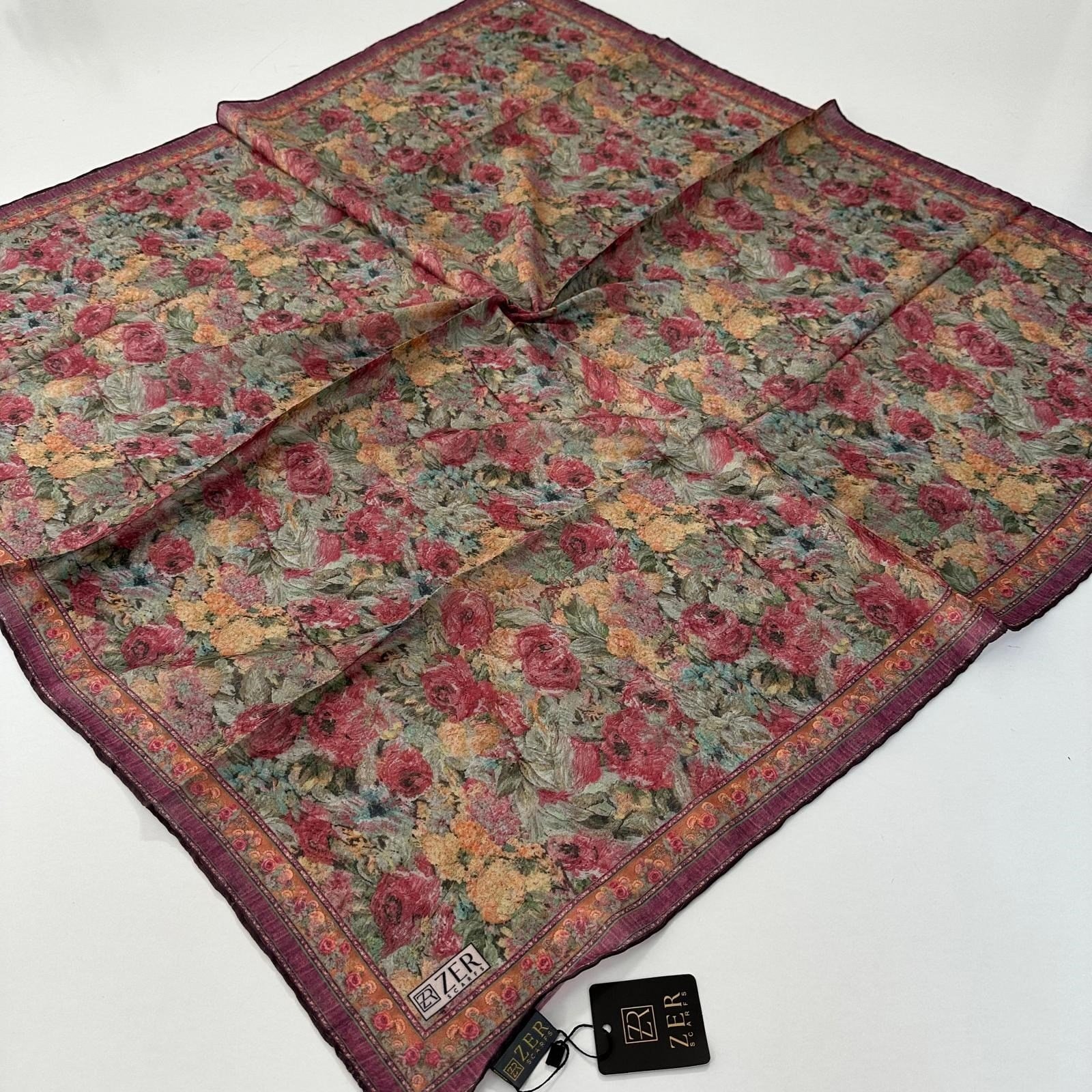Zer Organik Pamuk Soft Eşarp LDD8508