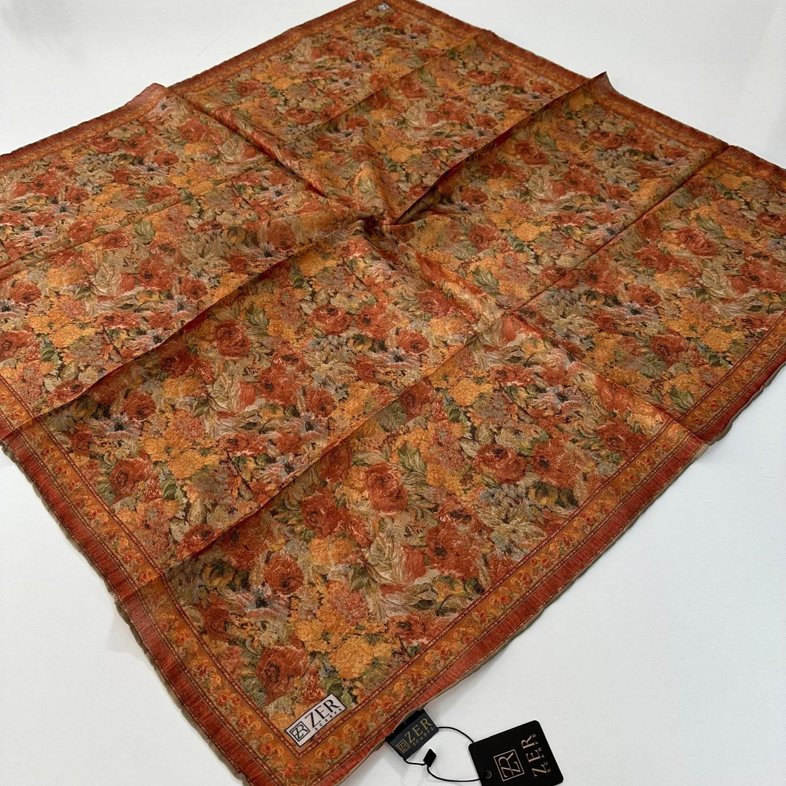 Zer Organik Pamuk Soft Eşarp LDD8510