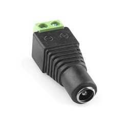 5.5x2.1mm DC Power Dişi Plug Jack Adaptör Konnektör Plug