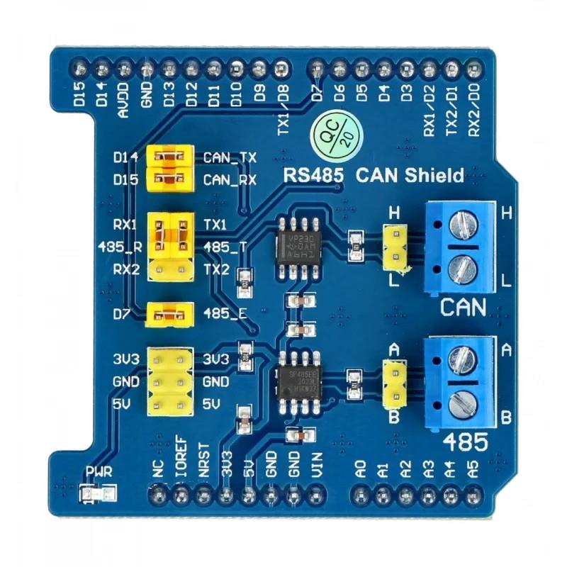RS485/Can Arduino Shield