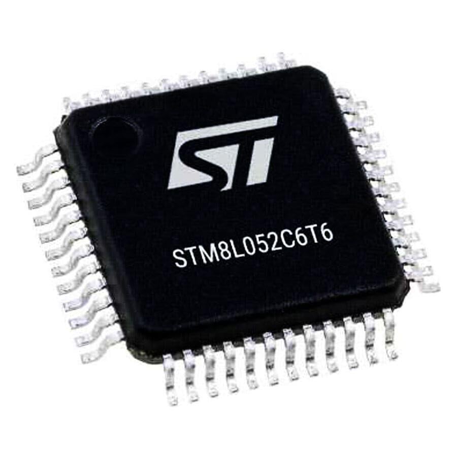 STM8L052C6T6TR, 8-Bit Microcontroller (8-Bit Mikrodenetleyici), Entegre, LQFP-48 (7x7mm), SMD, STM